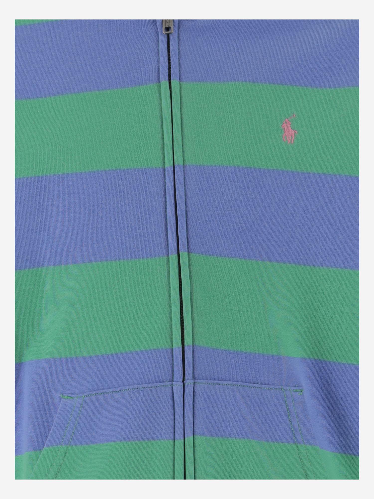 FELPA CON ZIP E CAPPUCCIO 323964772 001 POLO RALPH LAUREN KIDS