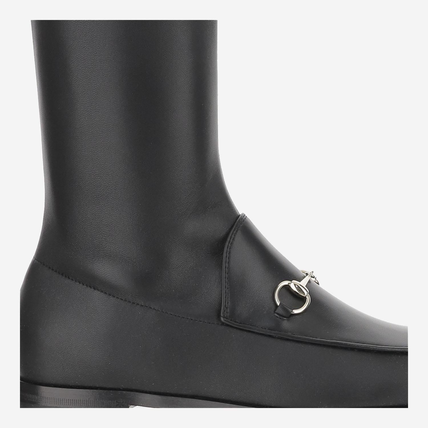 STIVALE JORDAAN IN PELLE 827860 AADP31000 GUCCI