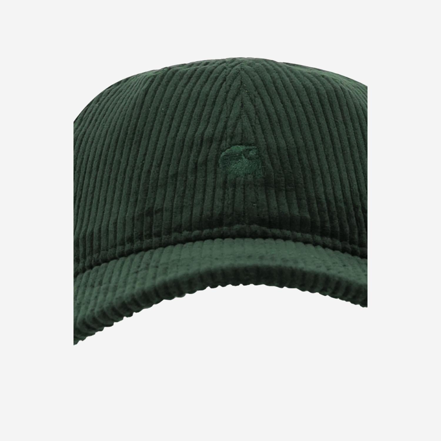 CAPPELLO DA BASEBALL IN VELLUTO DI COTONE CON LOGO I026890 39OXX CARHARTT WIP