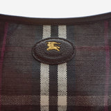 BORSA A TRACOLLA HIGHLANDS MINI 8114728 MAHOGANY BURBERRY