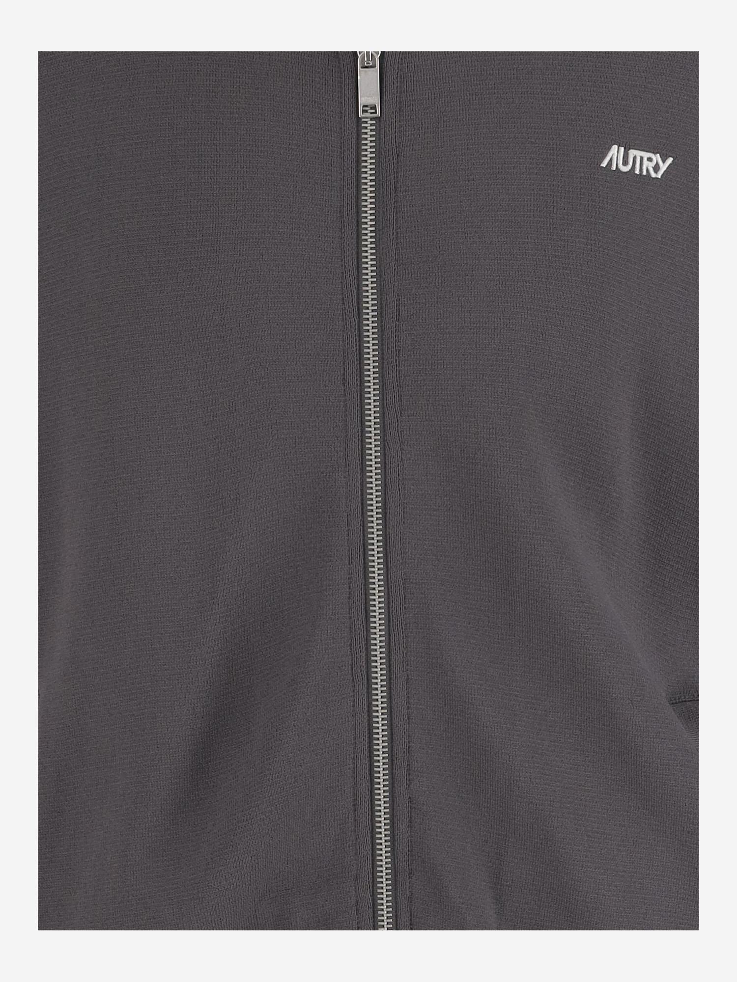 GIACCA IN MISTO VISCOSA CON LOGO JAPMB5KL KNITSTEEL AUTRY