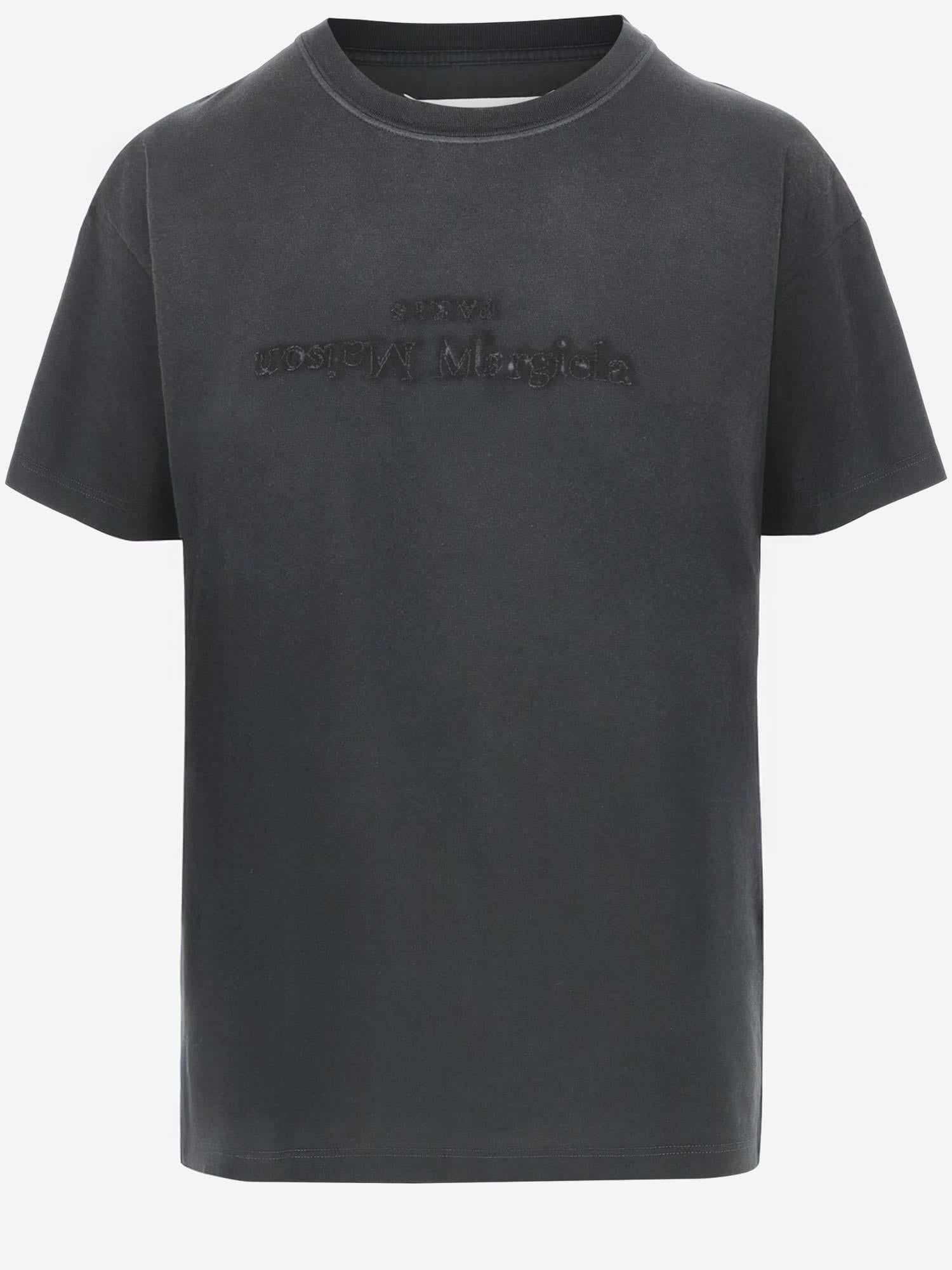 T-SHIRT IN COTONE CON LOGO S51GC0526 S20079970 MAISON MARGIELA