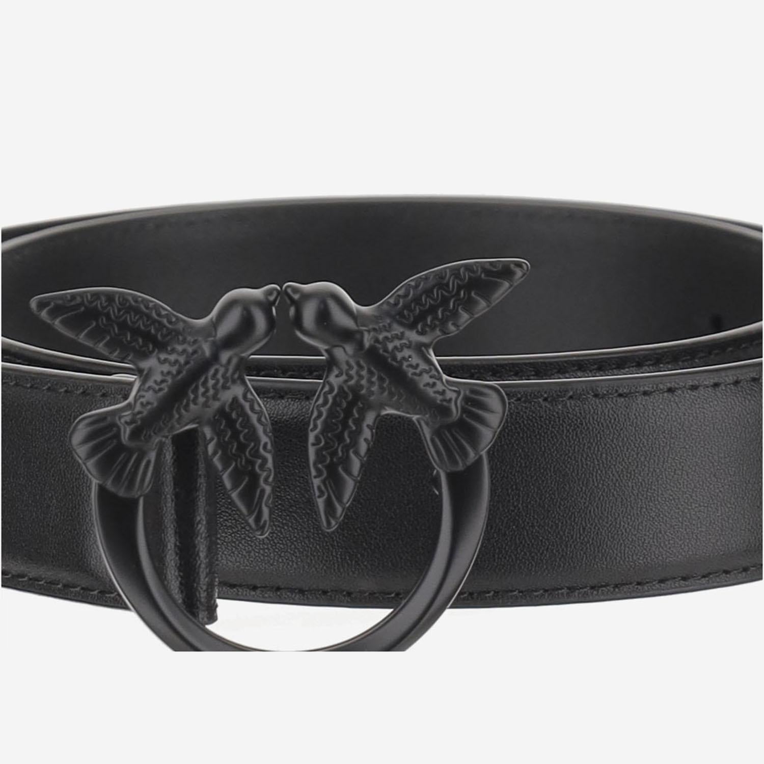CINTURA LOVE BERRY IN PELLE 100125 A1K2Z99B PINKO