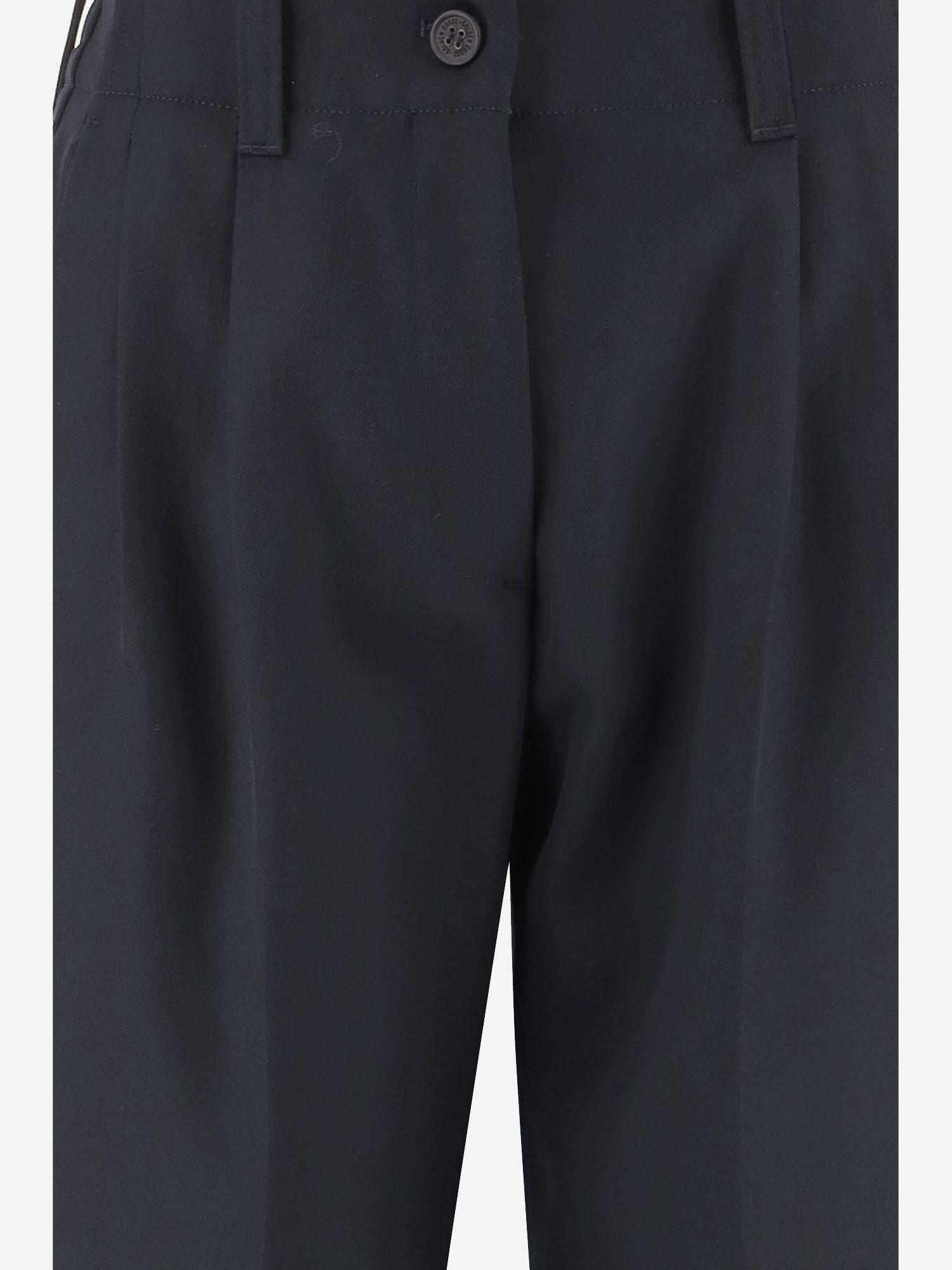 PANTALONI ISIDE IN MISTO LANA GWP01504 P00096150486 GOLDEN GOOSE