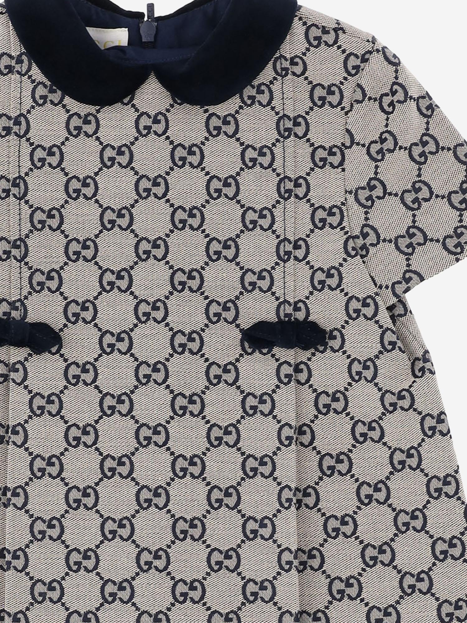 ABITO IN MISTO COTONE 828494 XWA2M9118 GUCCI KIDS