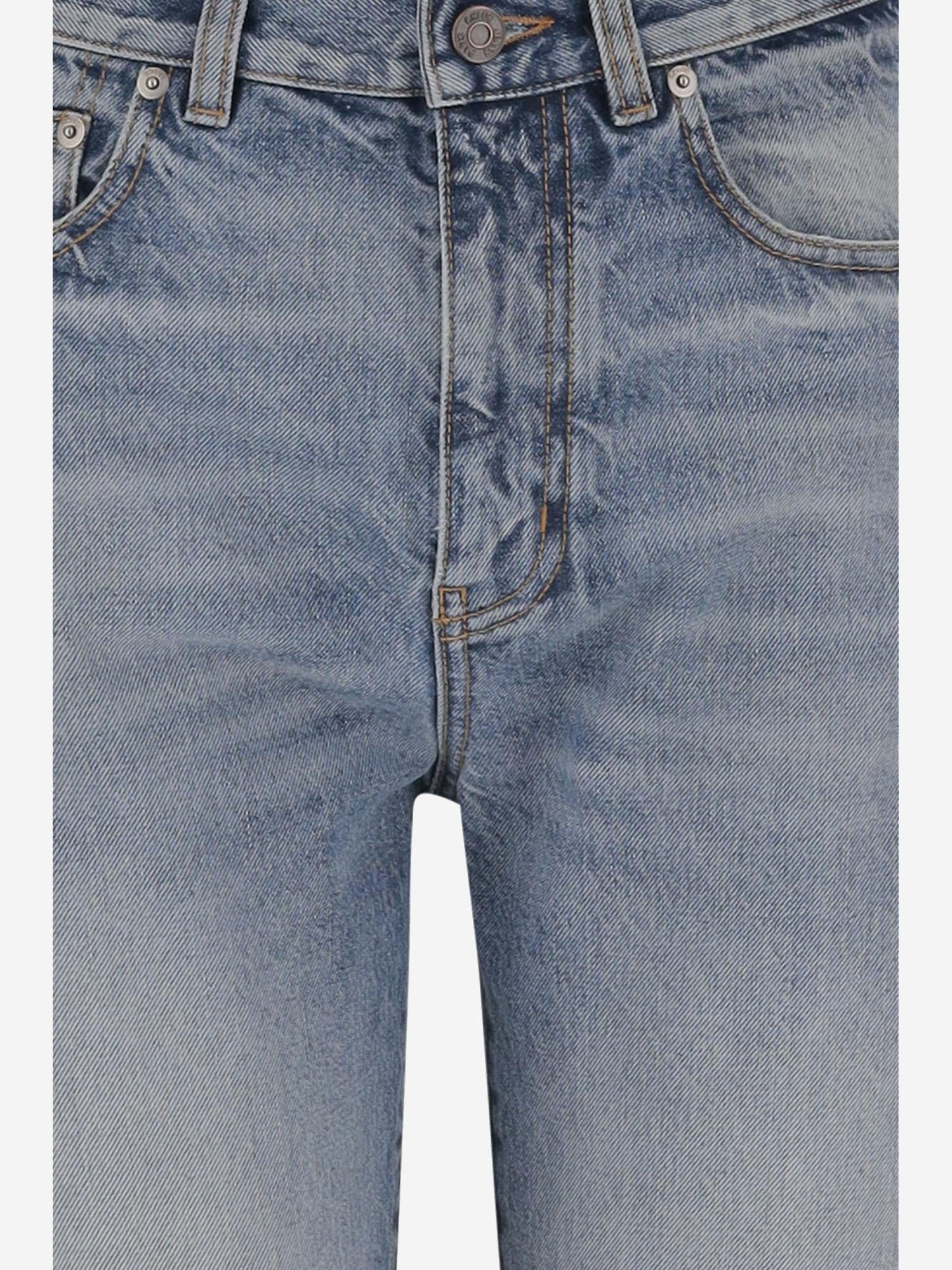 JEANS PATCHWORK IN DENIM DI COTONE CH24WDP14159 4ZD CHLOE