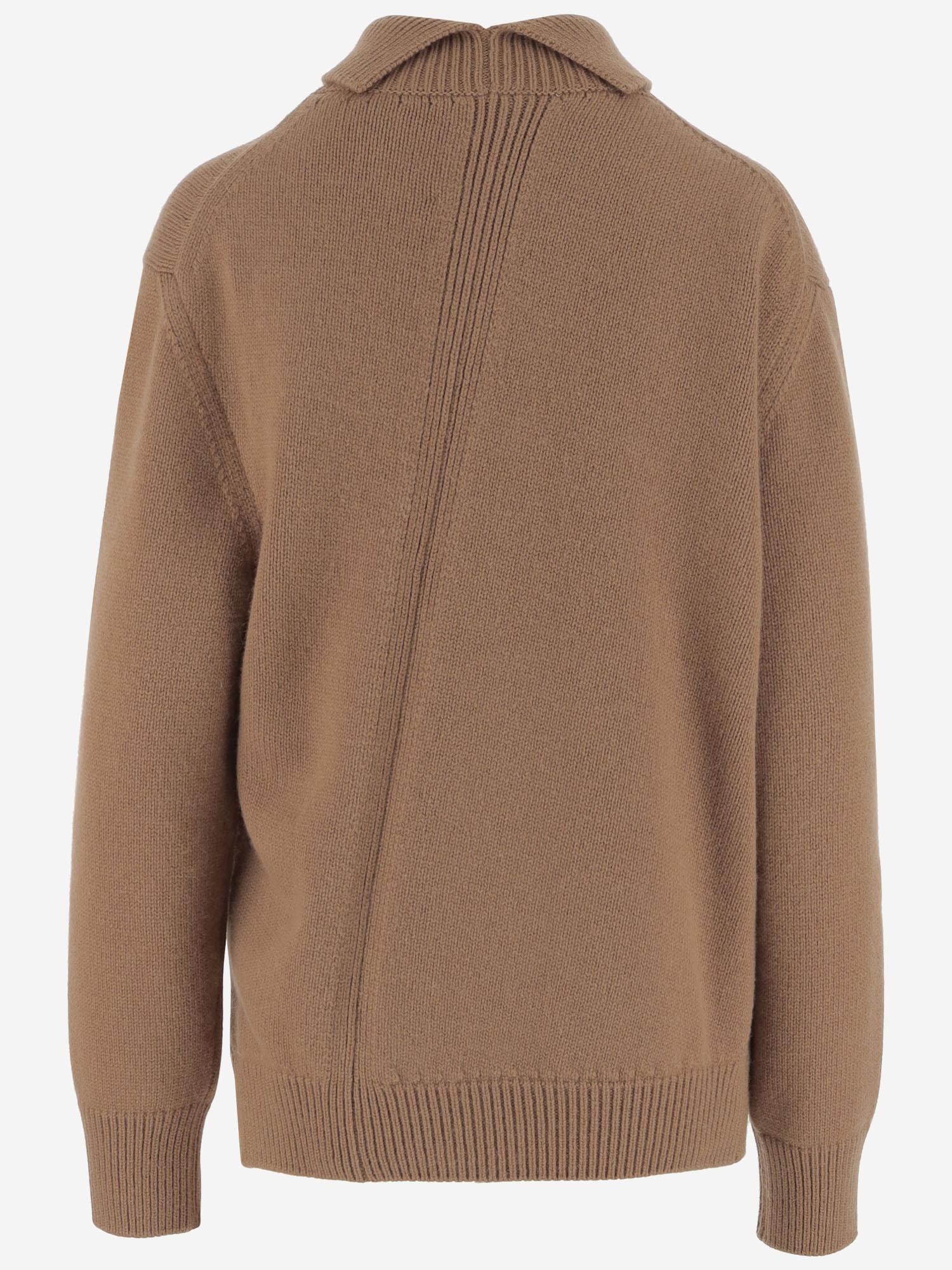 MAGLIONE ASIMMETRICO IN MISTO LANA J02GP0235 J14798226 JIL SANDER