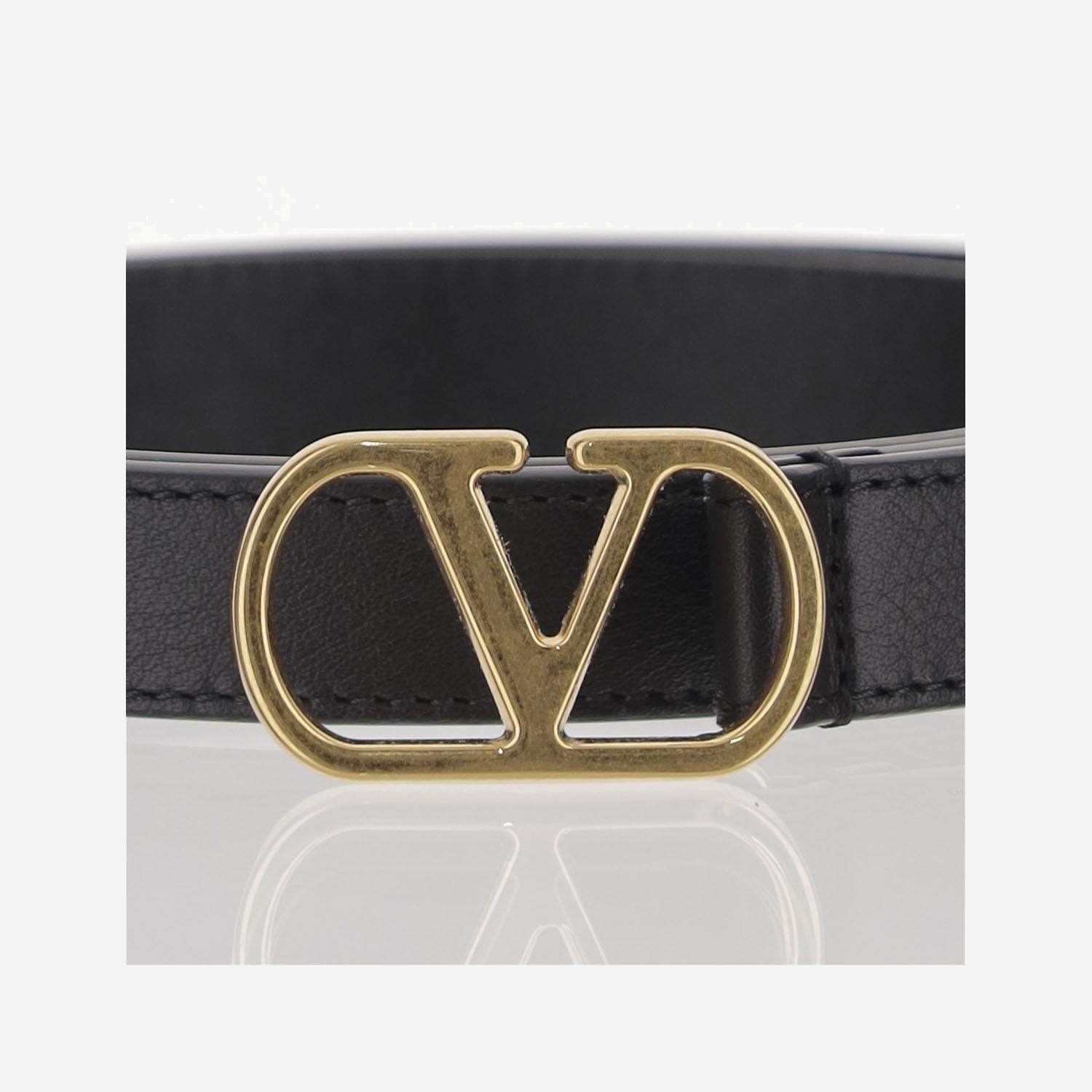 CINTURA VLOGO SIGNATURE IN PELLE 7W2T0SM7 IYR0NO VALENTINO GARAVANI