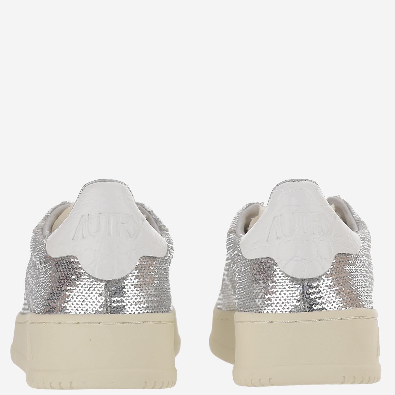 SNEAKERS DALLAS LOW 'SPARKLING' ADLWTI05 SILVERWHT AUTRY
