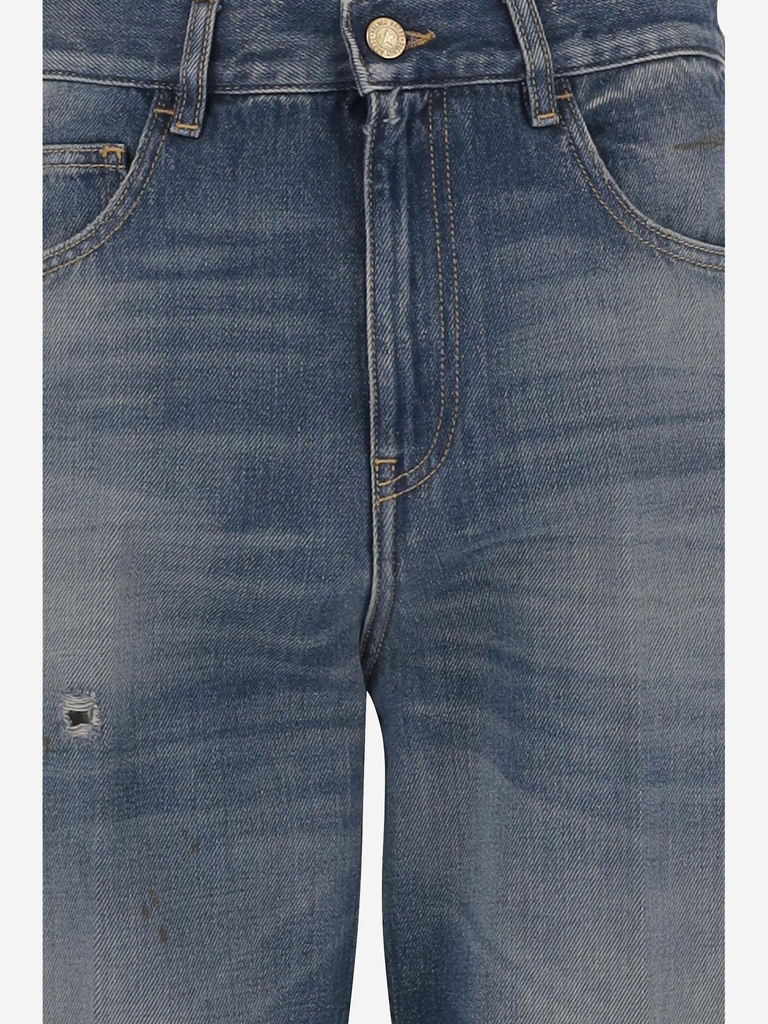 JEANS IN DENIM DI COTONE GWP02133P001851 50100 GOLDEN GOOSE