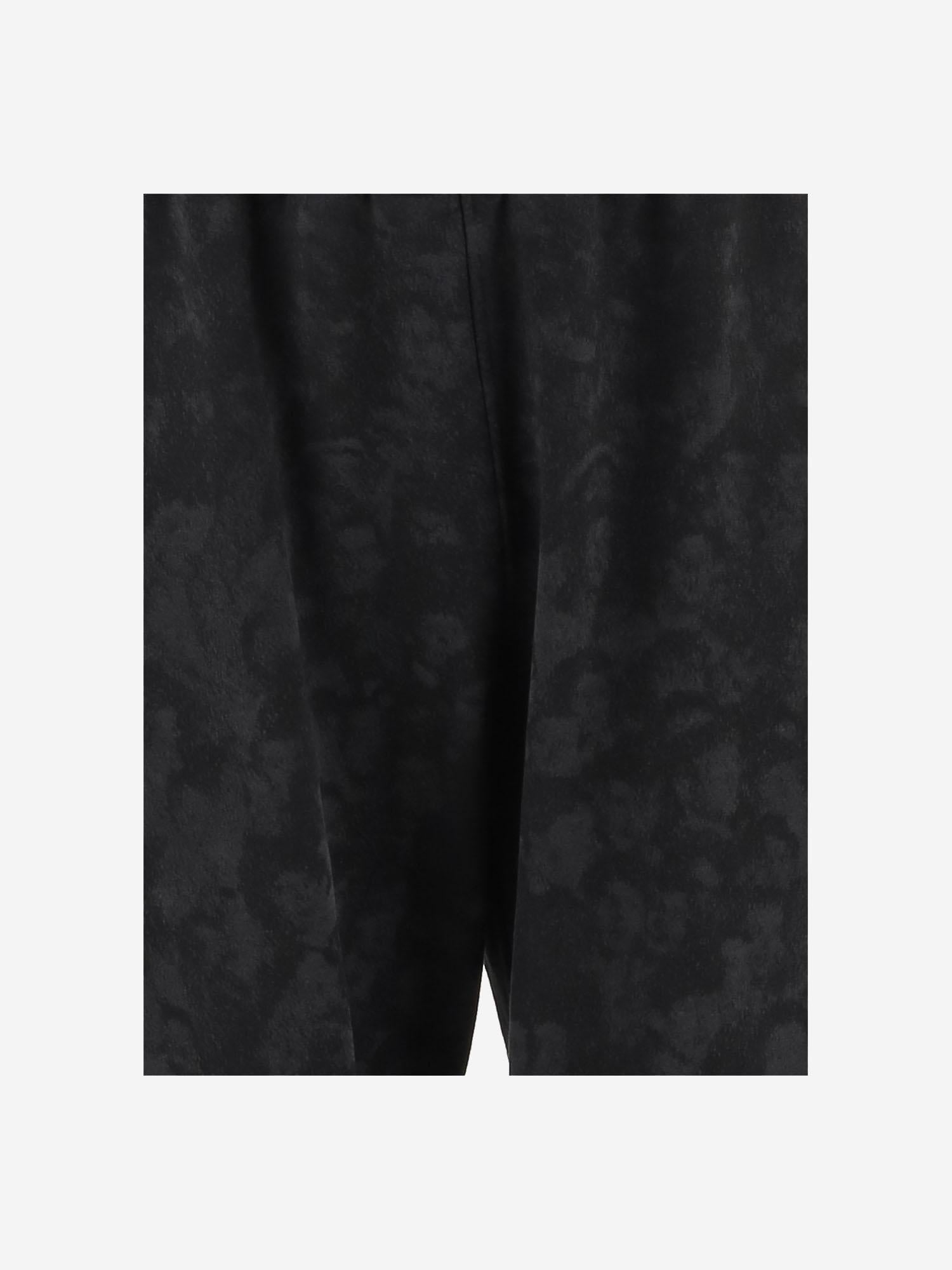PANTALONI IN COTONE CON STAMPA D001 CULTURA