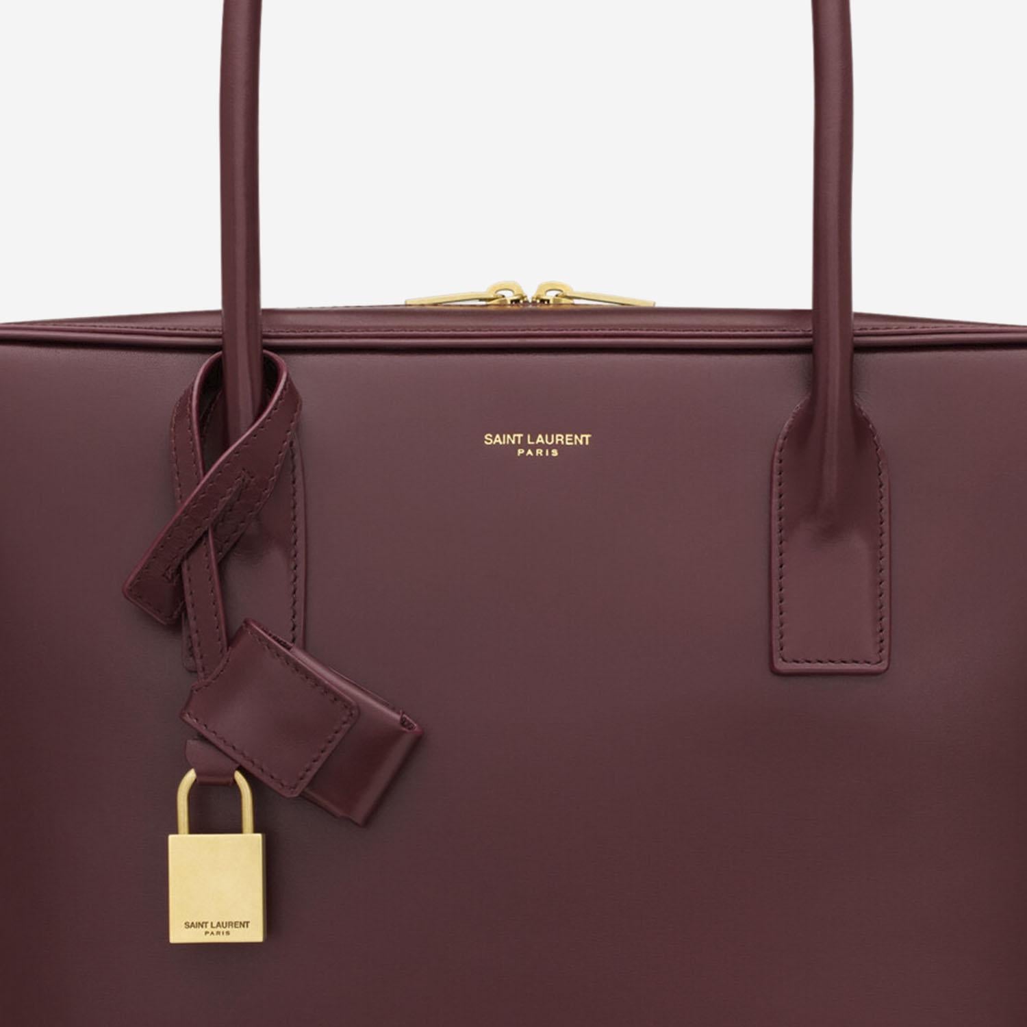 BORSA BAULETTO SAC DE JOUR IN PELLE 832383 0SX0W6195 SAINT LAURENT