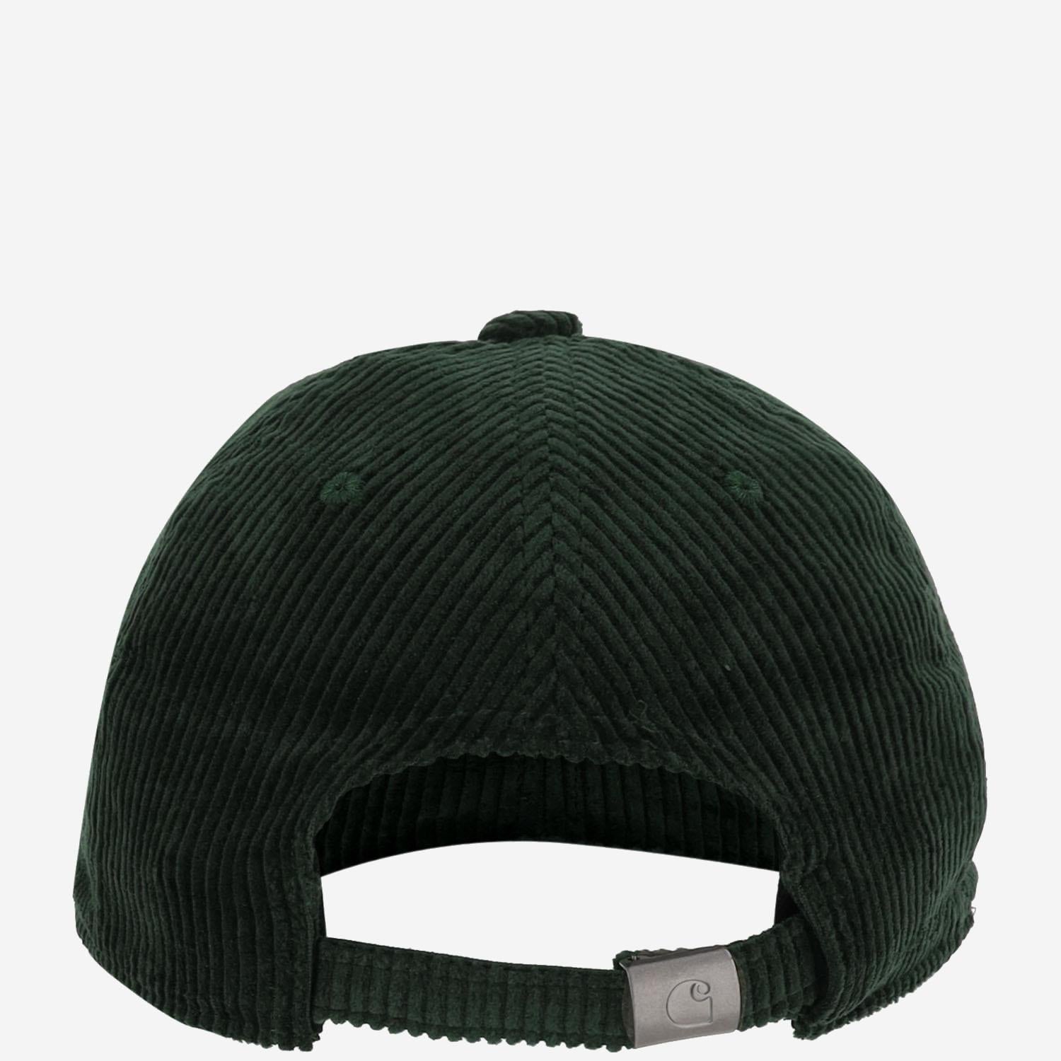 CAPPELLO DA BASEBALL IN VELLUTO DI COTONE CON LOGO I026890 39OXX CARHARTT WIP