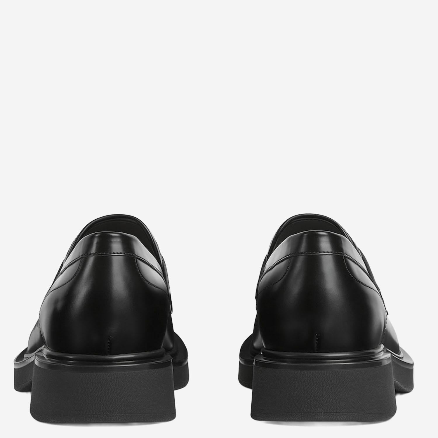 Mocassino con dettaglio GG 840267 AAE8P1000 GUCCI