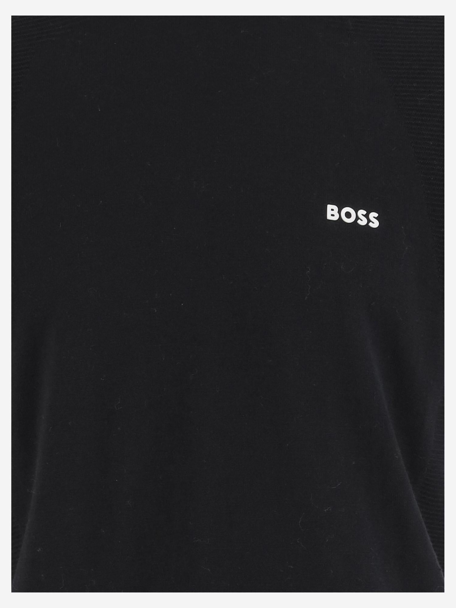 T-SHIRT IN MISTO COTONE 50541952 001 HUGO BOSS