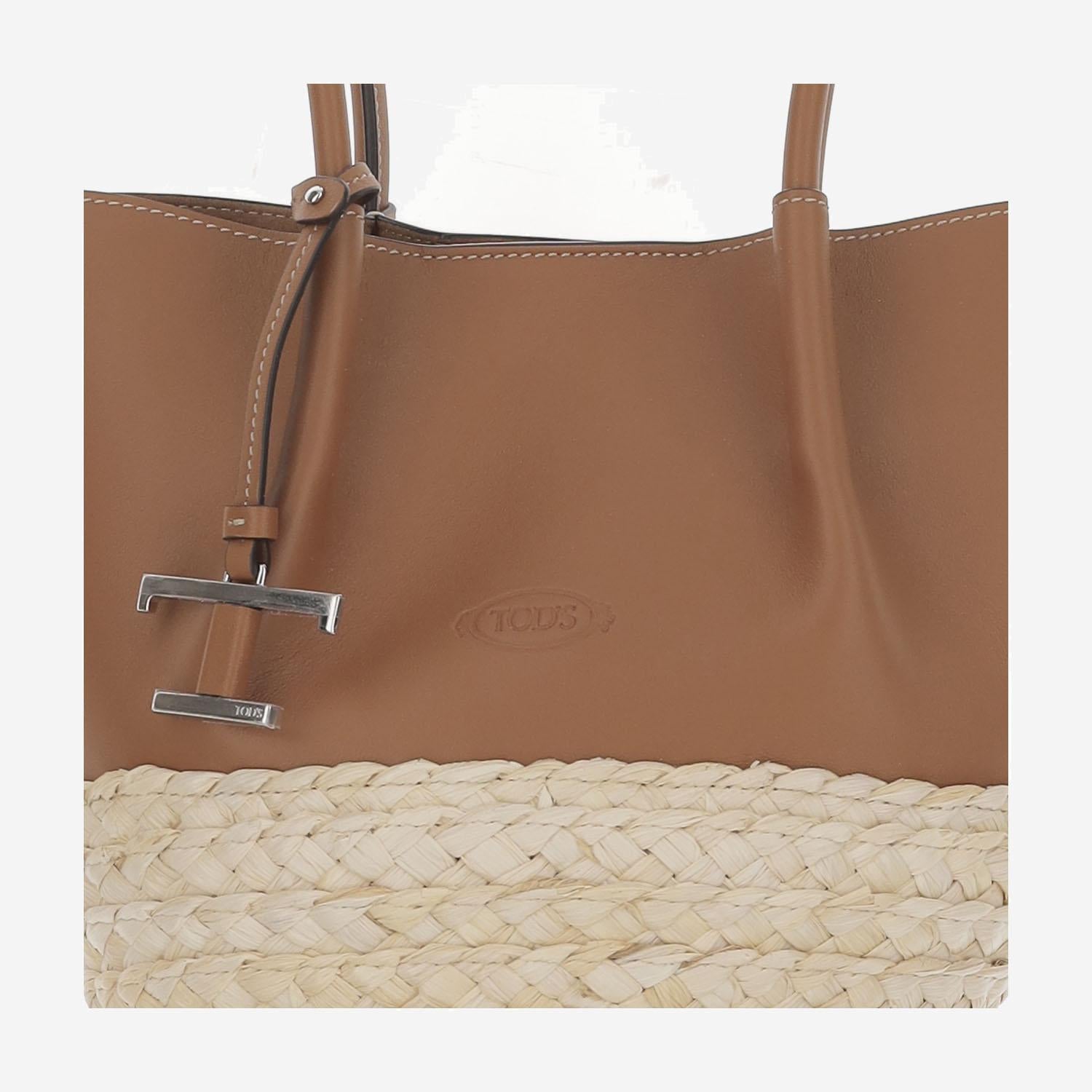 BORSA A SPALLA IN PELLE XBWBUXA0200 UBY265T TODS
