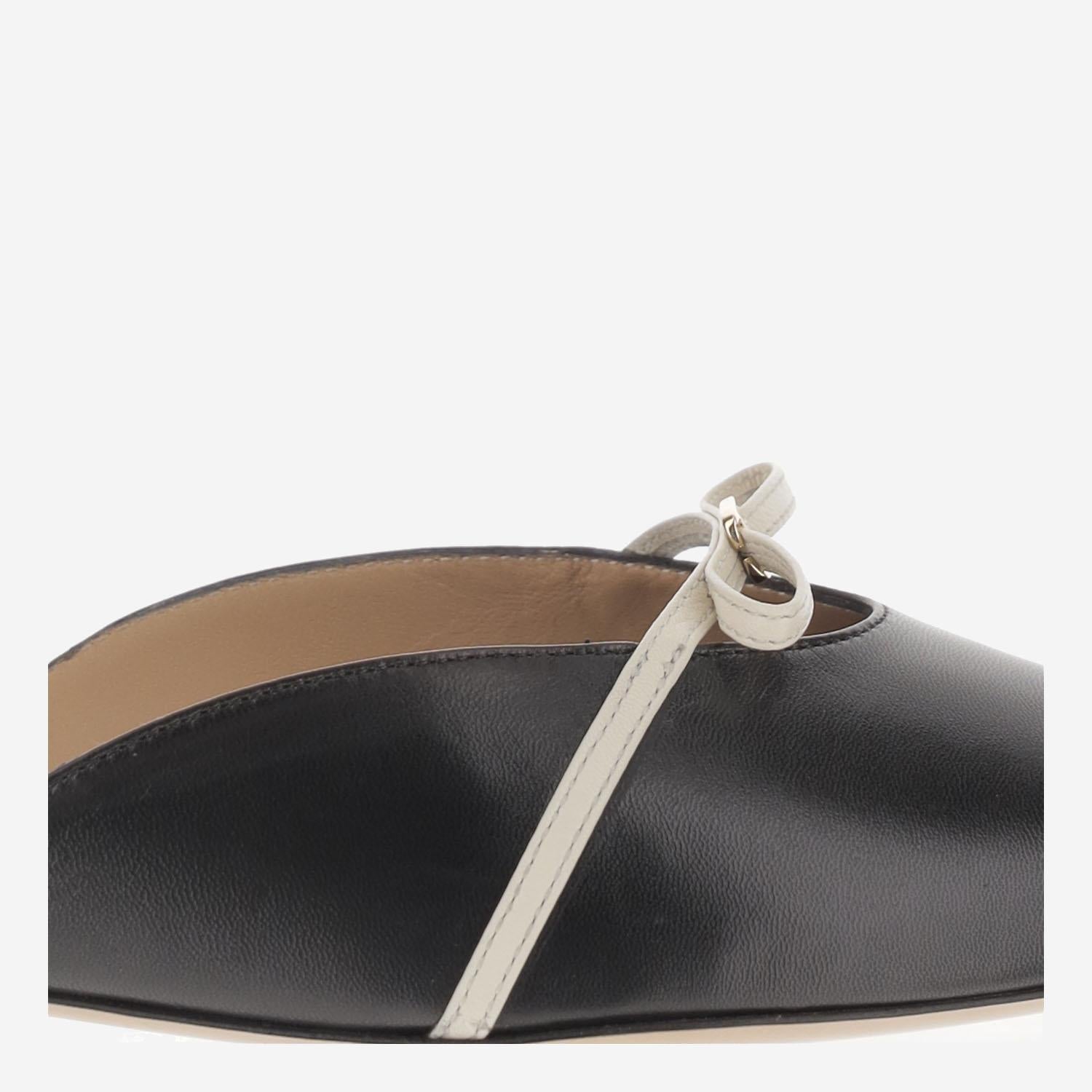 MULES IN PELLE CON FIOCCO GIULYE NERO SALVATORE FERRAGAMO