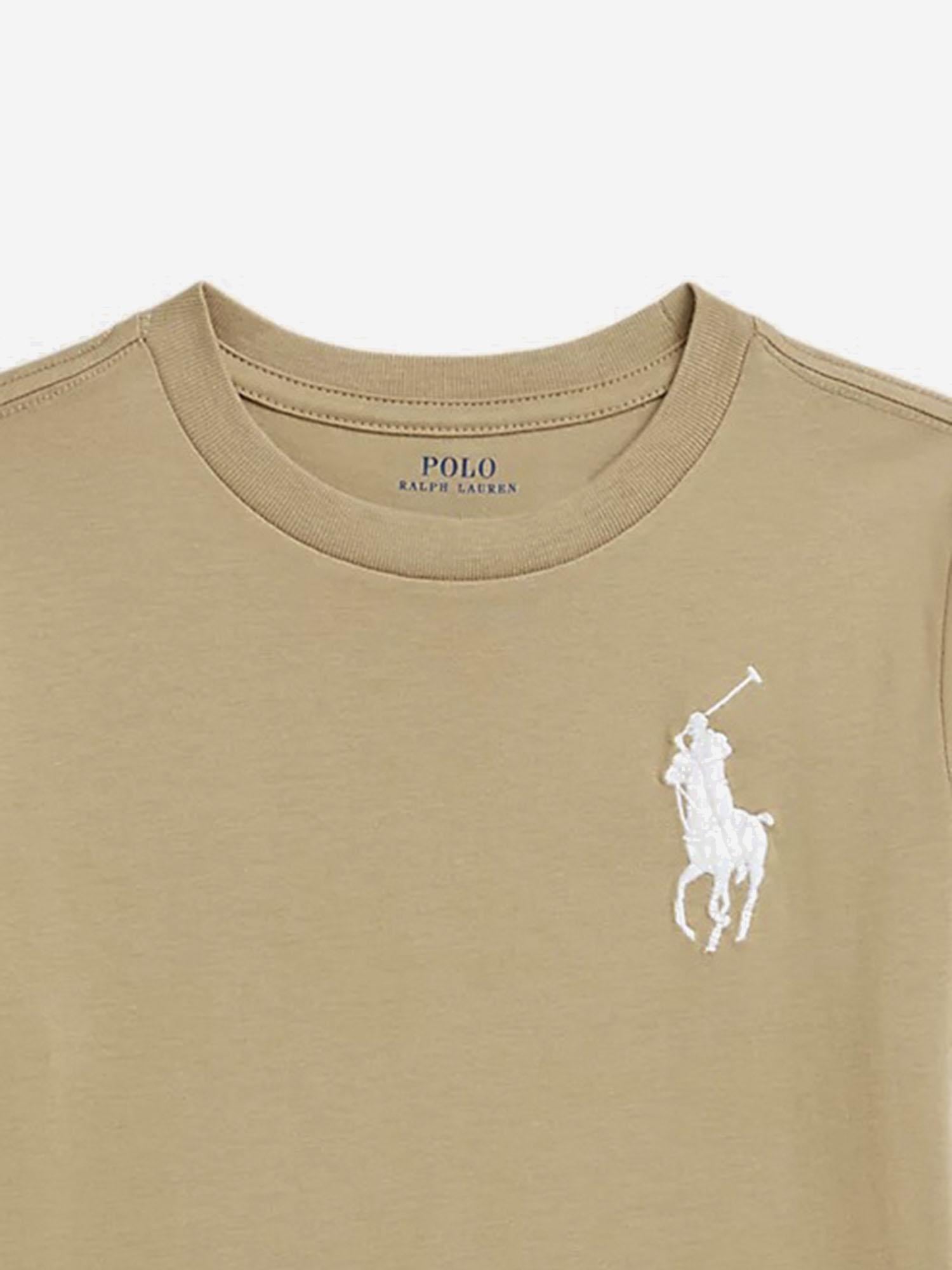 T-SHIRT BIG PONY IN COTONE CON LOGO 323832907 068 POLO RALPH LAUREN KIDS