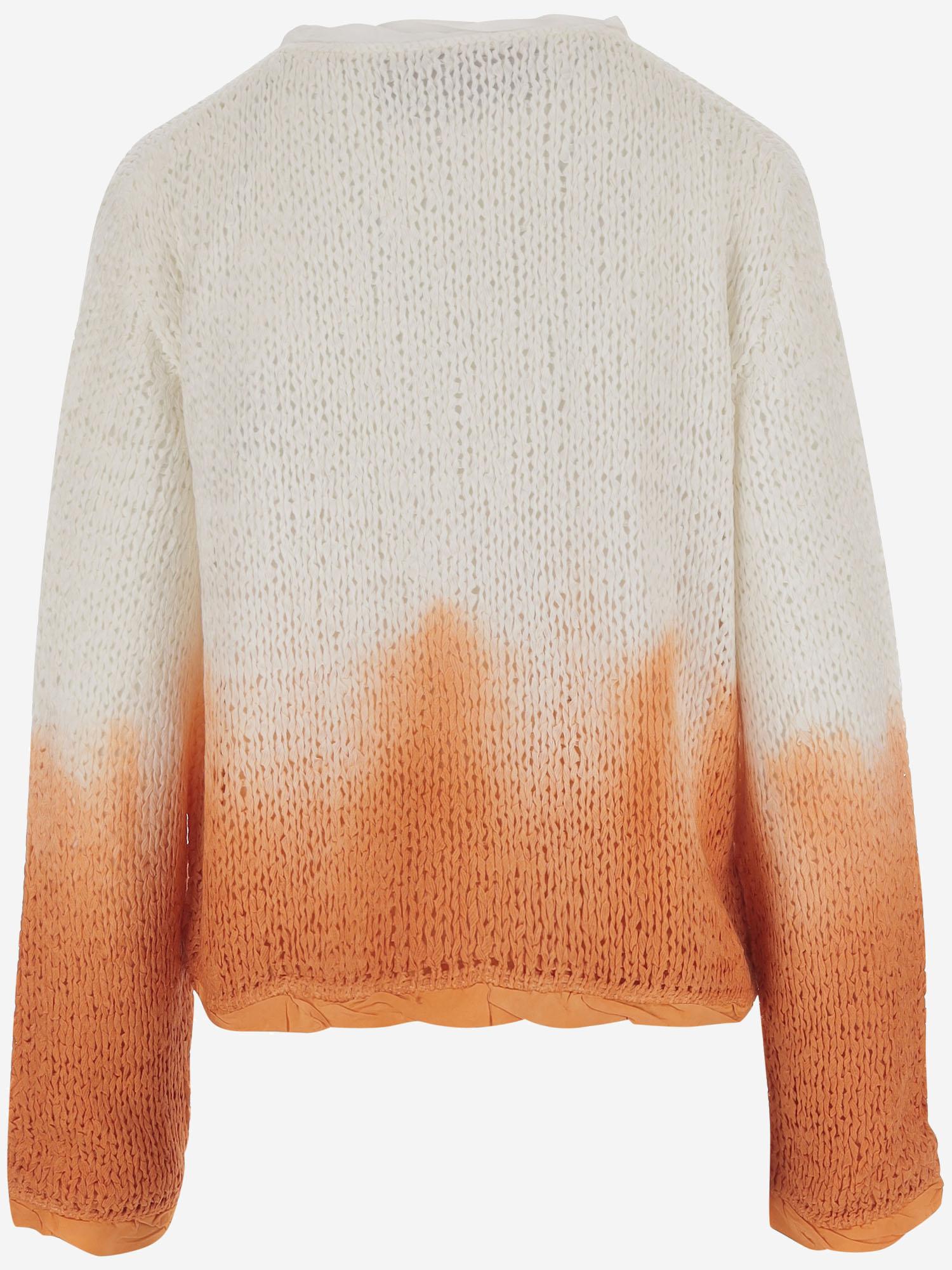 CARDIGAN IN LANA E SETA 834449 V5L109084 BOTTEGA VENETA