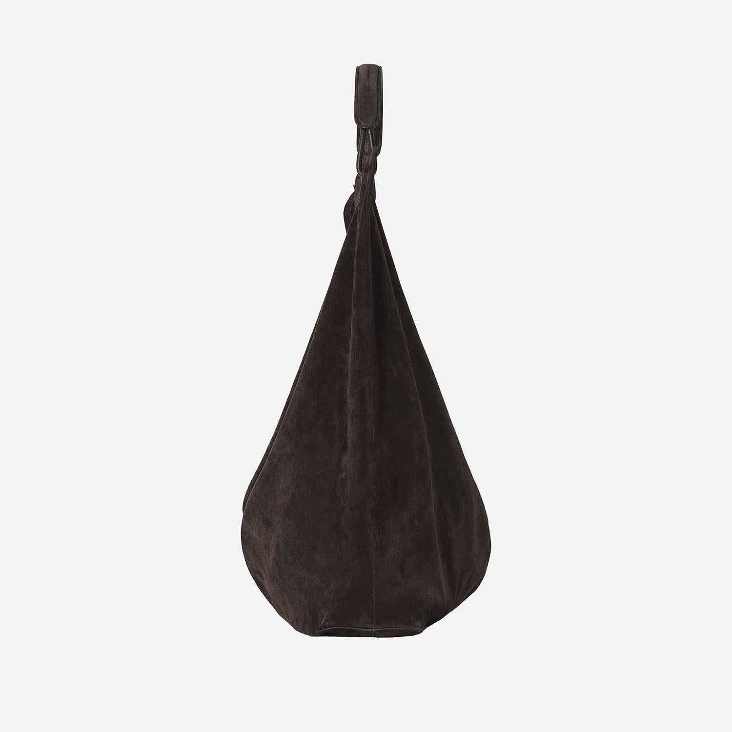 BORSA IN PELLE SCAMOSCIATA BINDLE THREE W1263L613 BRMS THE ROW