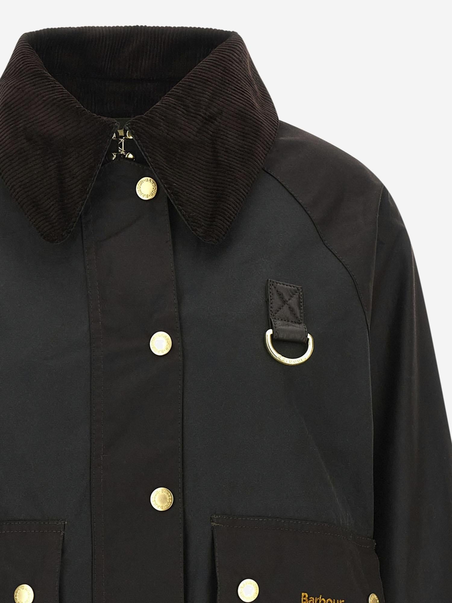 GIACCA REIGHTON WAX IN COTONE LWX1333 SG51 BARBOUR