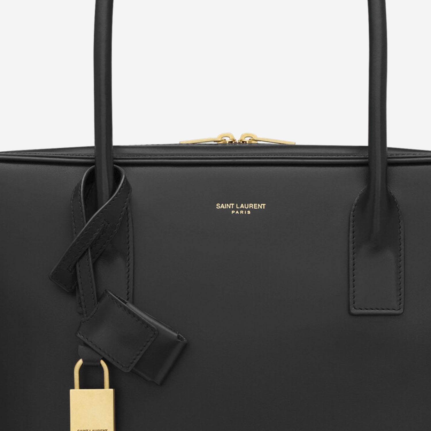 BORSA BAULETTO SAC DE JOUR IN PELLE 832383 0SX0W1000 SAINT LAURENT