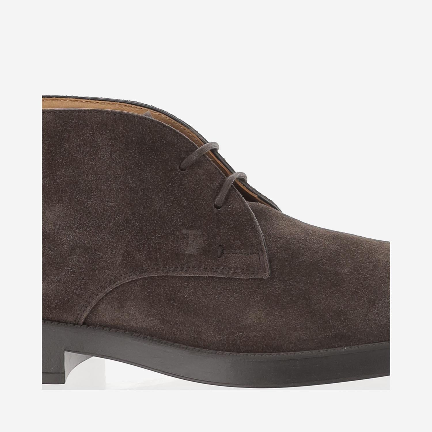 STIVALETTI IN PELLE SCAMOSCIATA XXM75L00D80RE0 S800 TODS