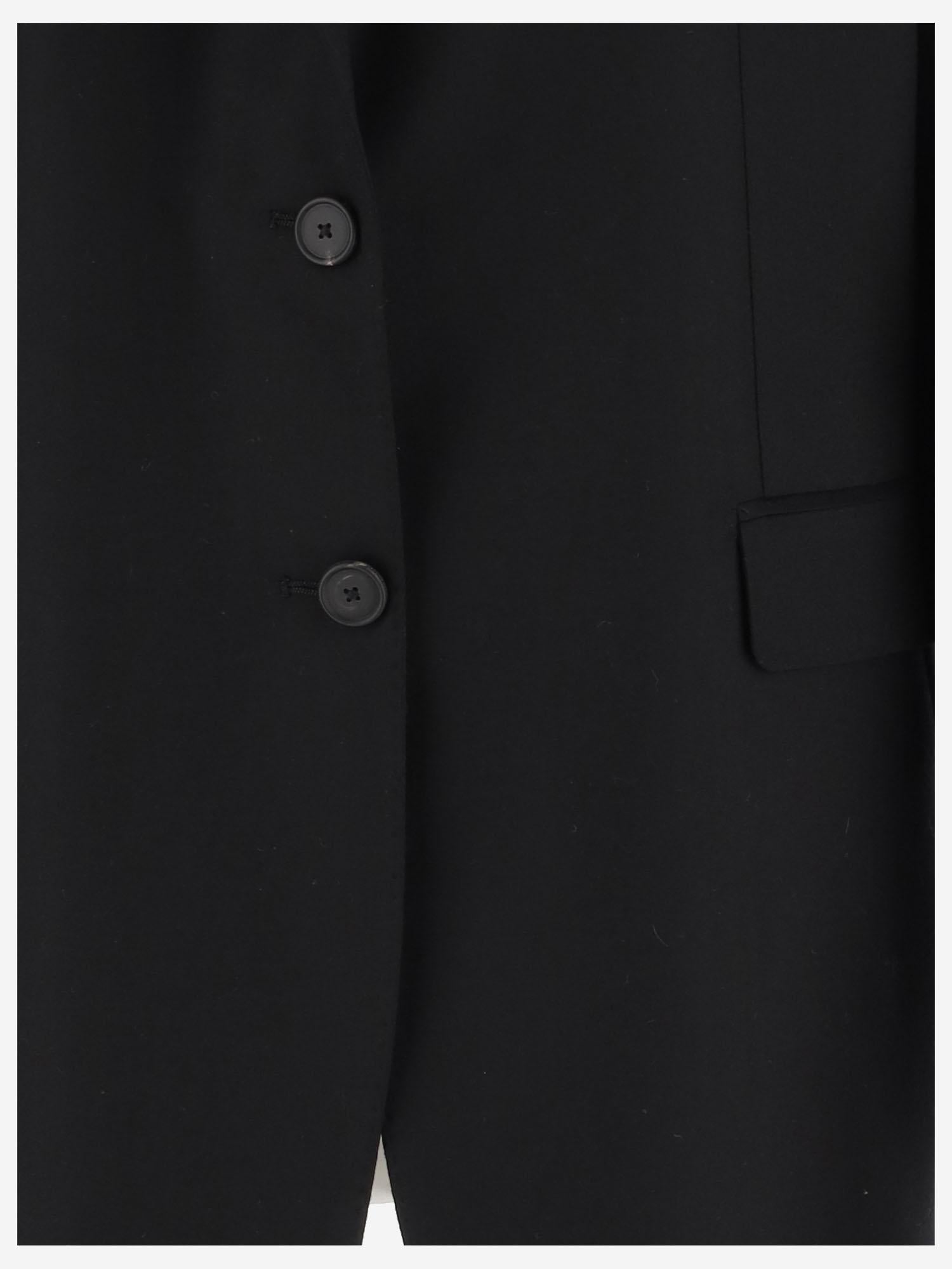 GIACCA MONOPETTO IN LANA E SETA JBERTHA16B 520038N3069 TAGLIATORE