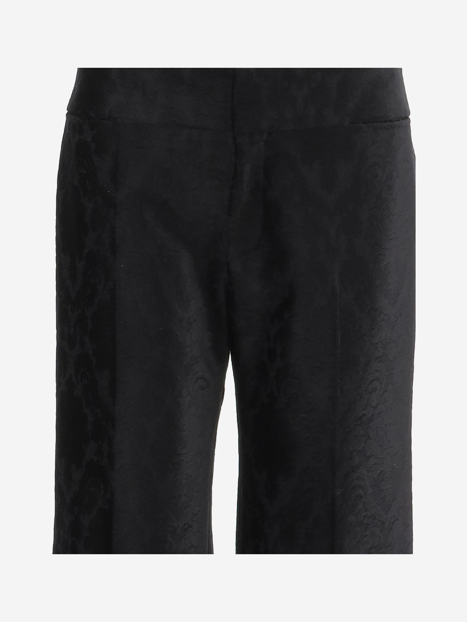 PANTALONI IN VISCOSA E COTONE CH25SPA10322 001 CHLOE