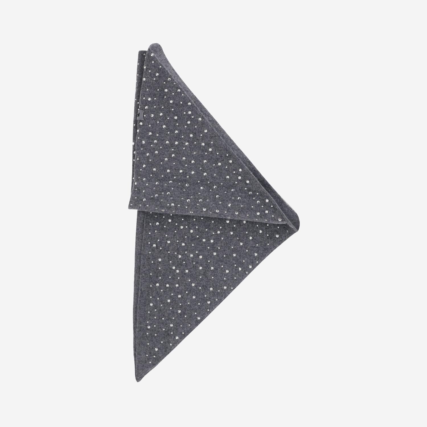 Sciarpa in lana con cristalli 106001 A2Z8I12 PINKO