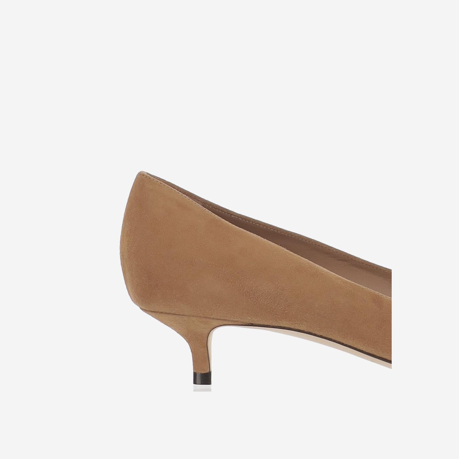 Décolleté Amelia in suede AMELIA SUETOFFEE JIMMY CHOO