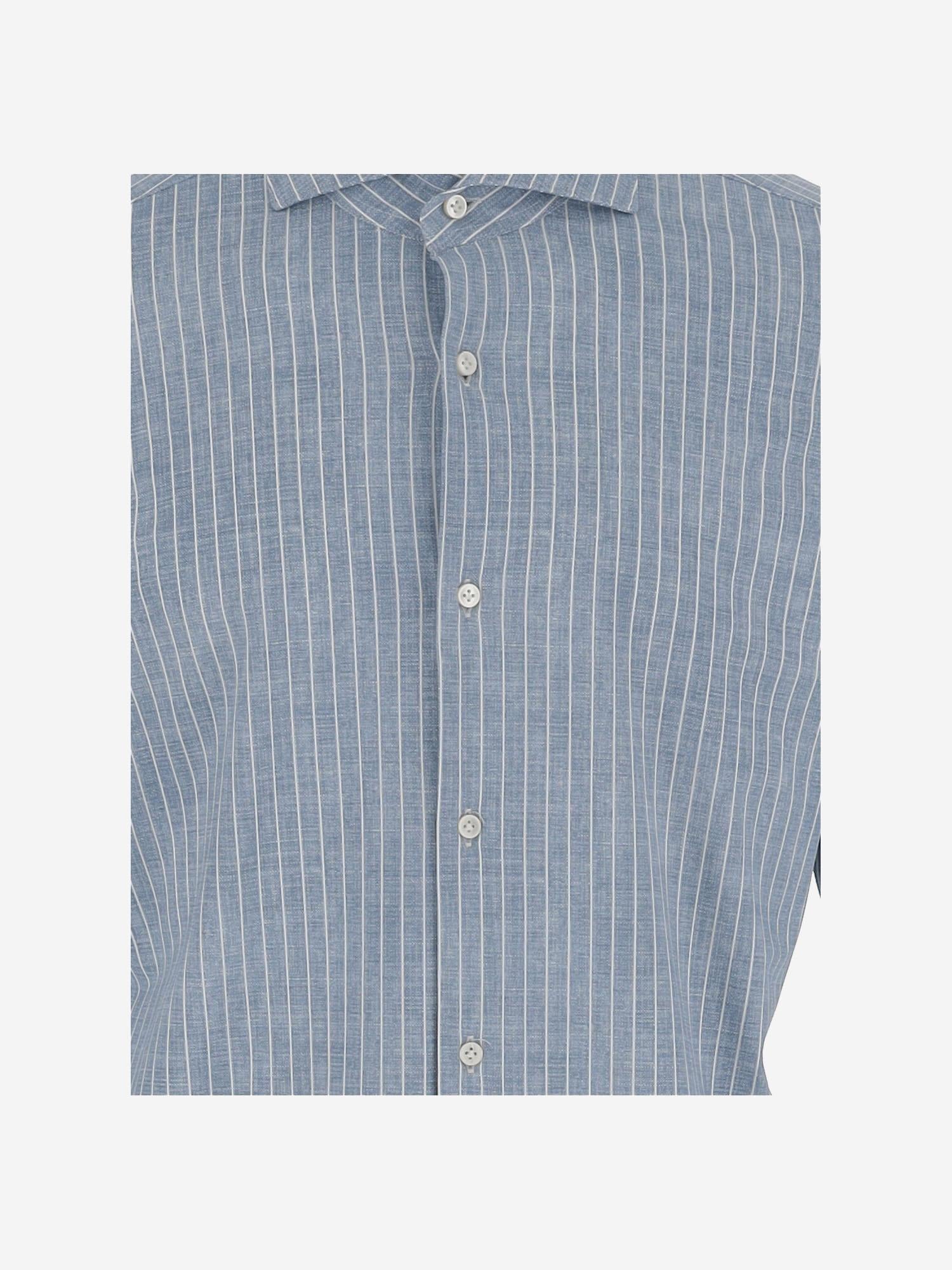 CAMICIA CLASSICA A RIGHE VERONA B1APA08521 BRIAN DALES