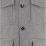 GIUBBOTTO IN MISTO LANA E CASHMERE MOUGI101197 U0051 MOORER