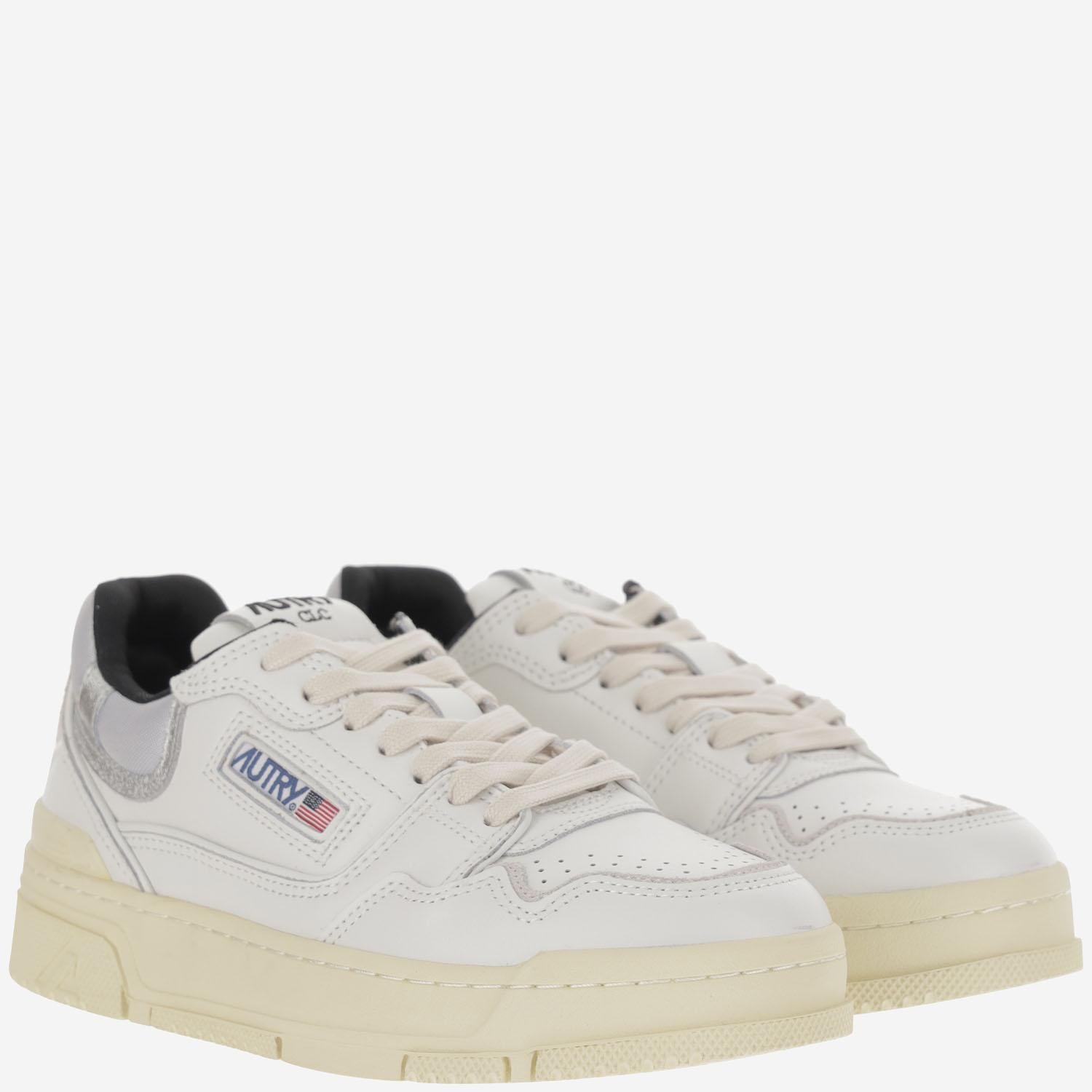SNEAKERS CLC IN PELLE ROLWMY06 MULTIMATIVRWHTSILVER AUTRY