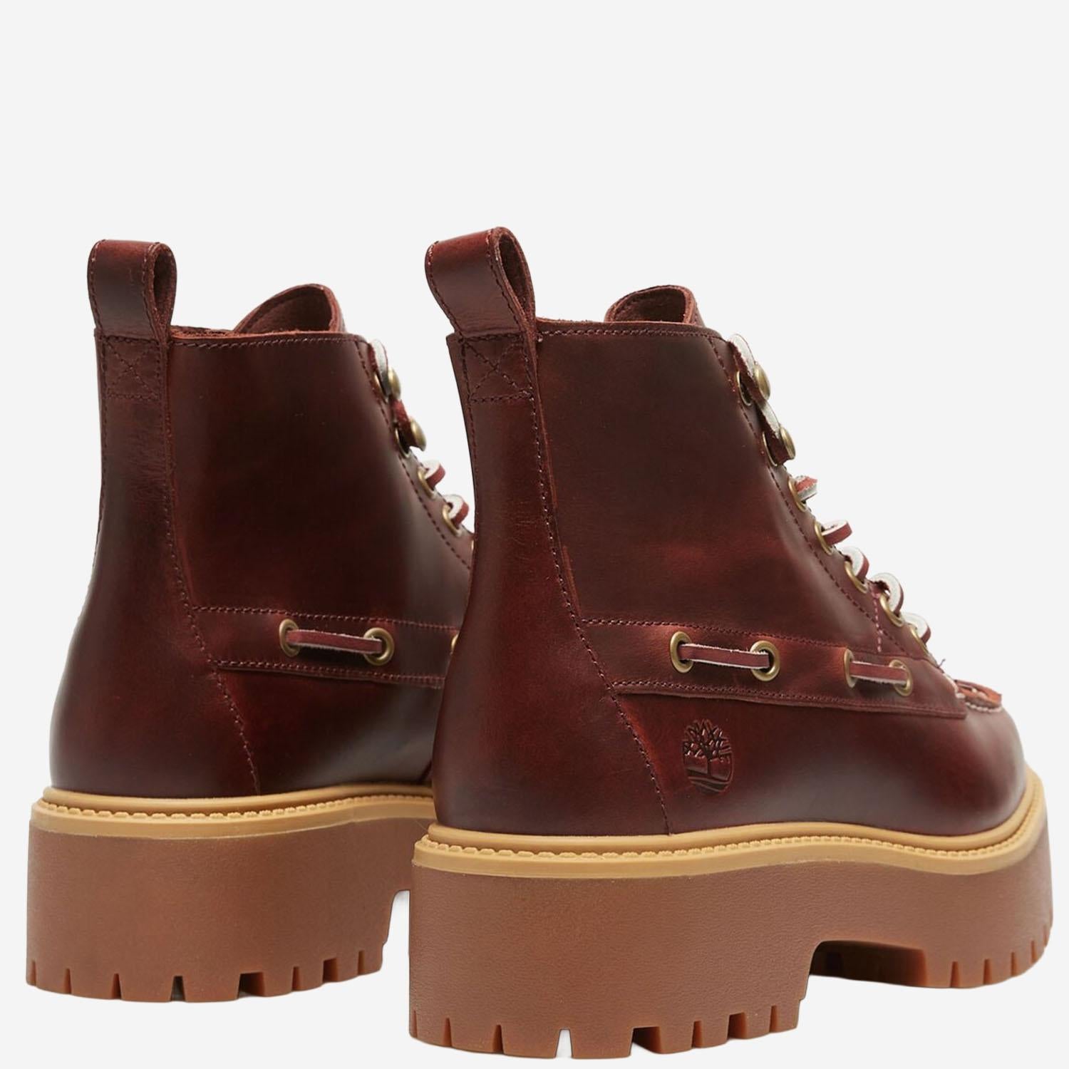 Stivaletti con Plateau Stone Street in pelle TB0A27YZ EIW1 TIMBERLAND