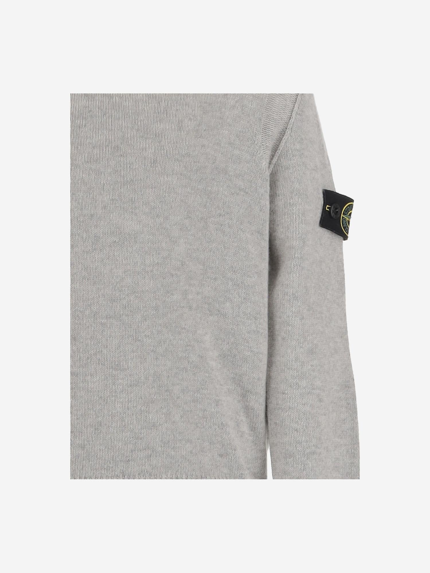 MAGLIONE IN MISTO LANA E VISCOSA 5100002 S00M1V0M64 STONE ISLAND KIDS