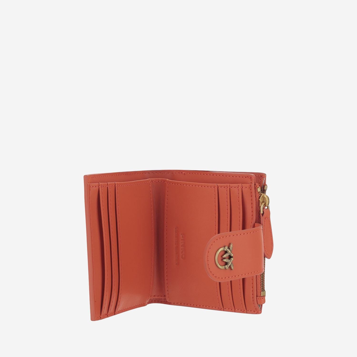 PORTAFOGLIO IN PELLE CON LOGO 103610 A0F1B00Q PINKO