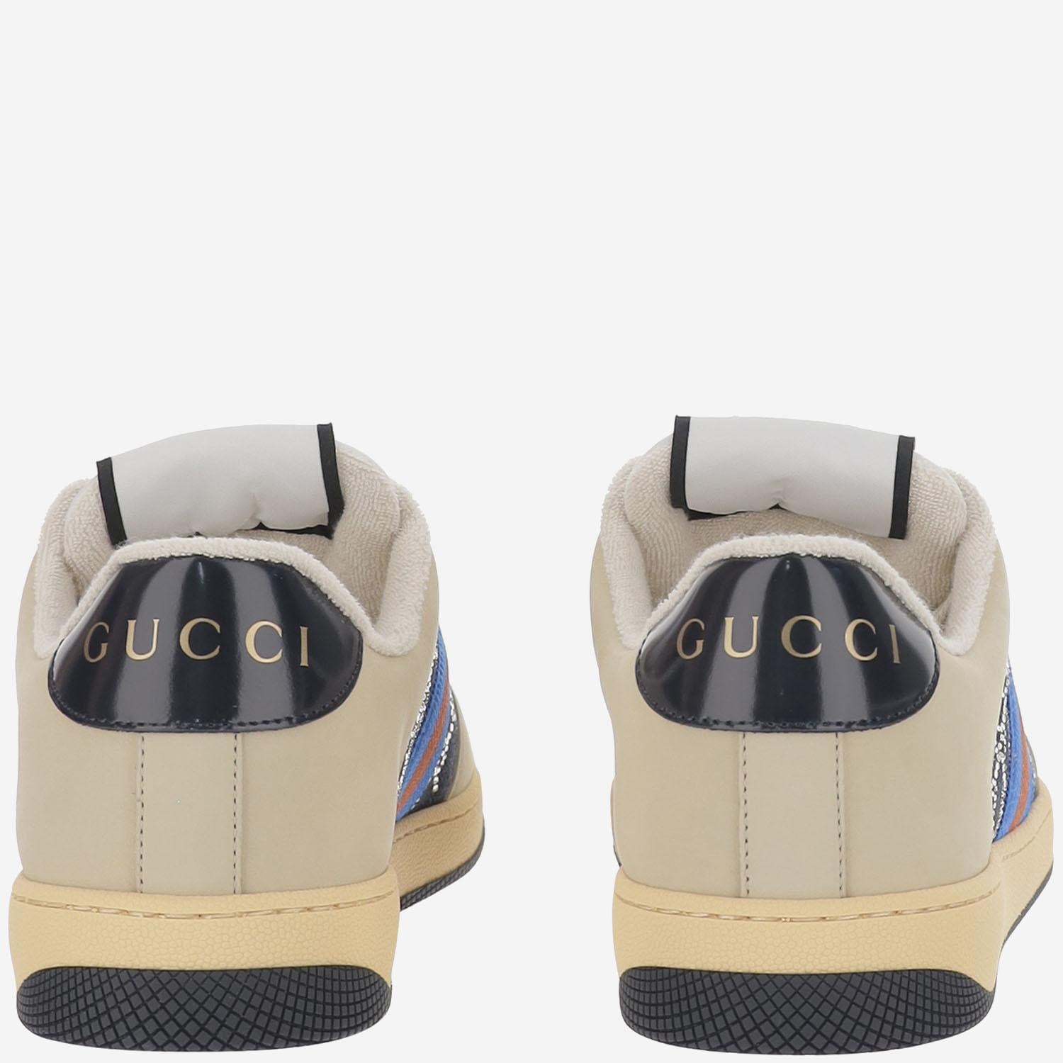 SNEAKERS SCREENER CON CRISTALLI GG 836568 FAES34050 GUCCI