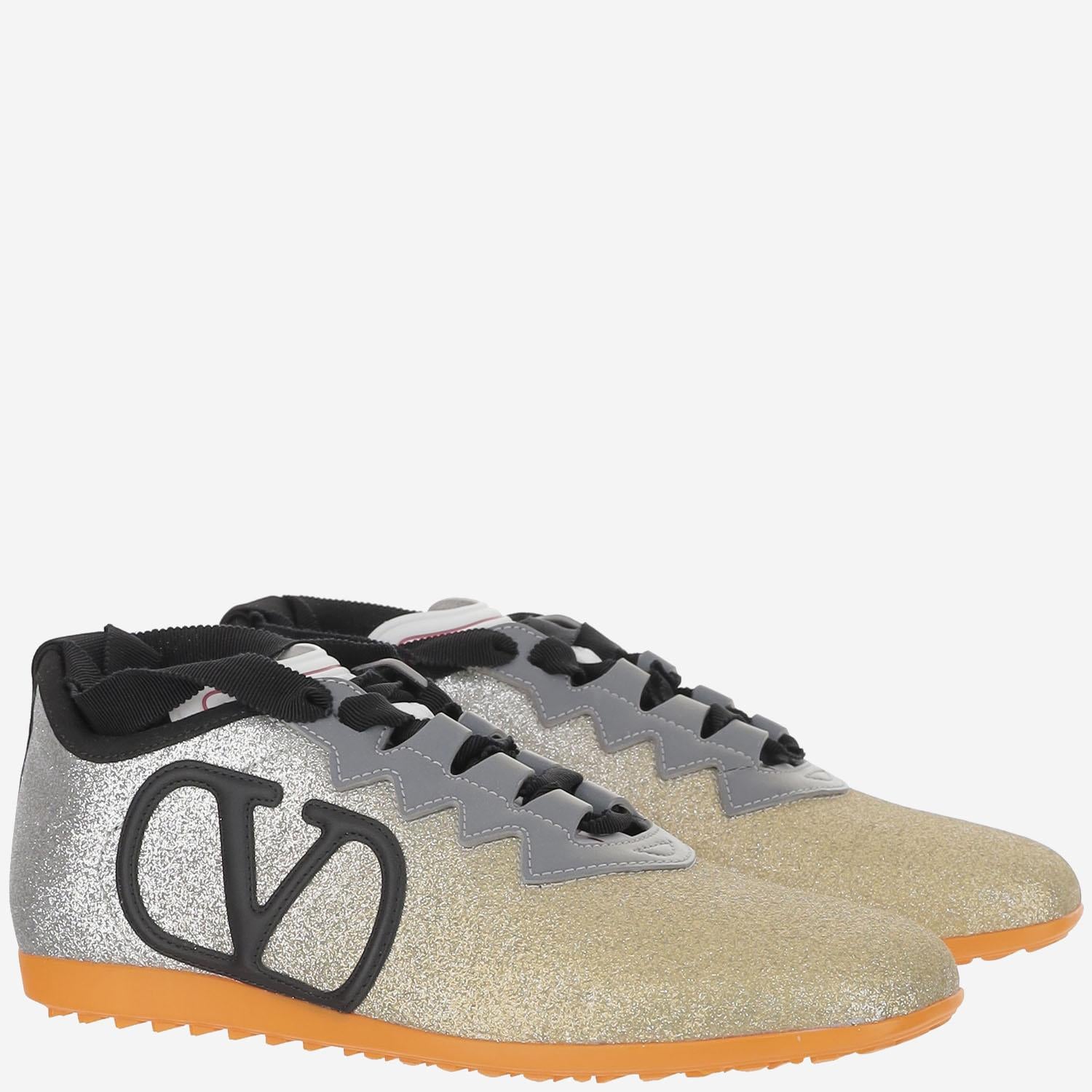 SNEAKERS IN MISTO COTONE CON LOGO 6W2S0LL5YCL QNM VALENTINO GARAVANI