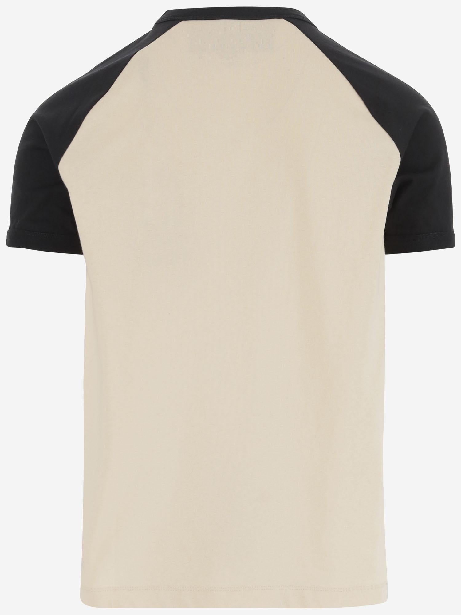 T-SHIRT IN COTONE STAMPATO CHEZ VALENTINO 7V3MG17D AYCQT3 VALENTINO