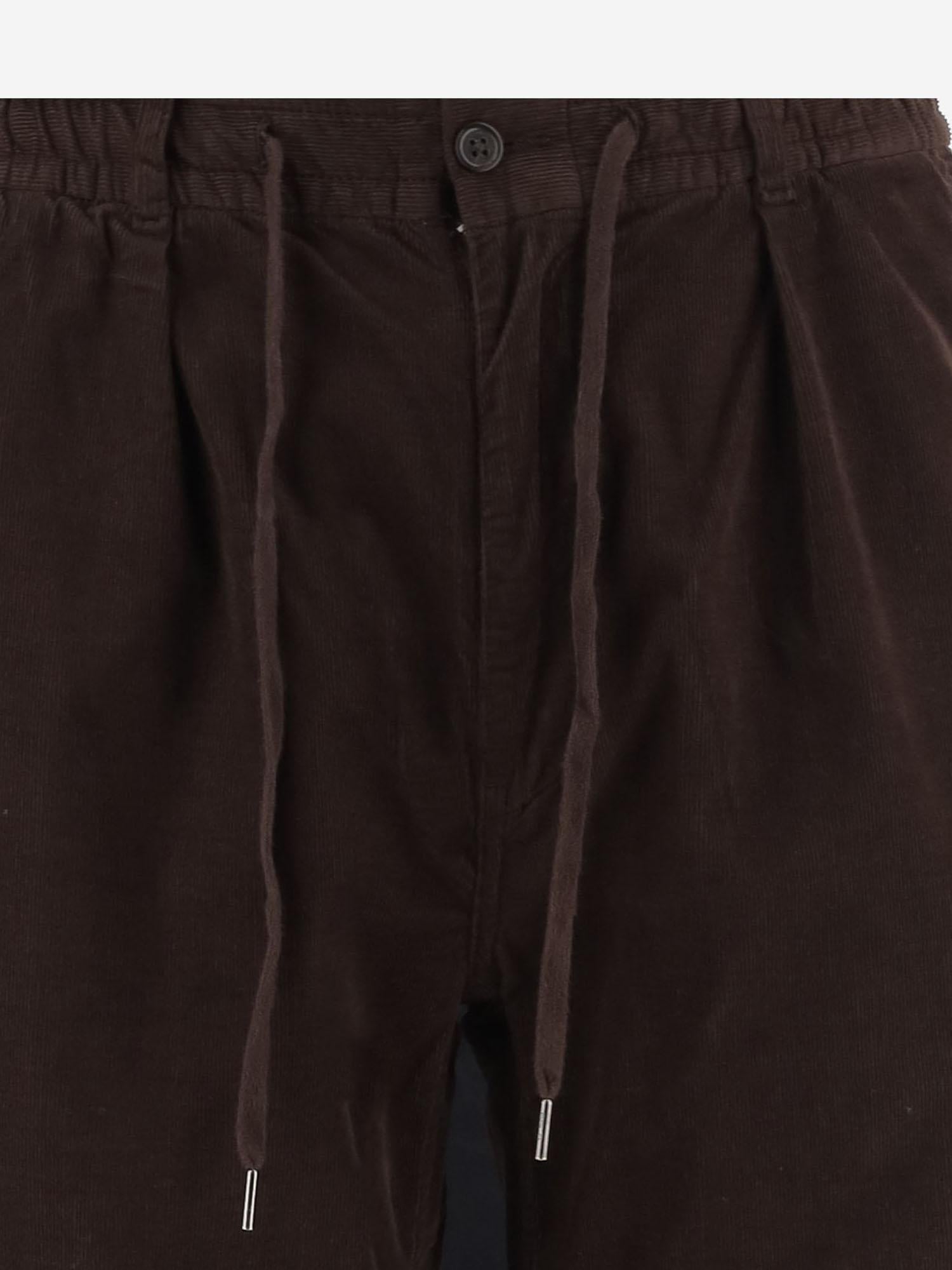 PANTALONI IN VELLUTO DI COTONE STRETCH 710929457 002 POLO RALPH LAUREN