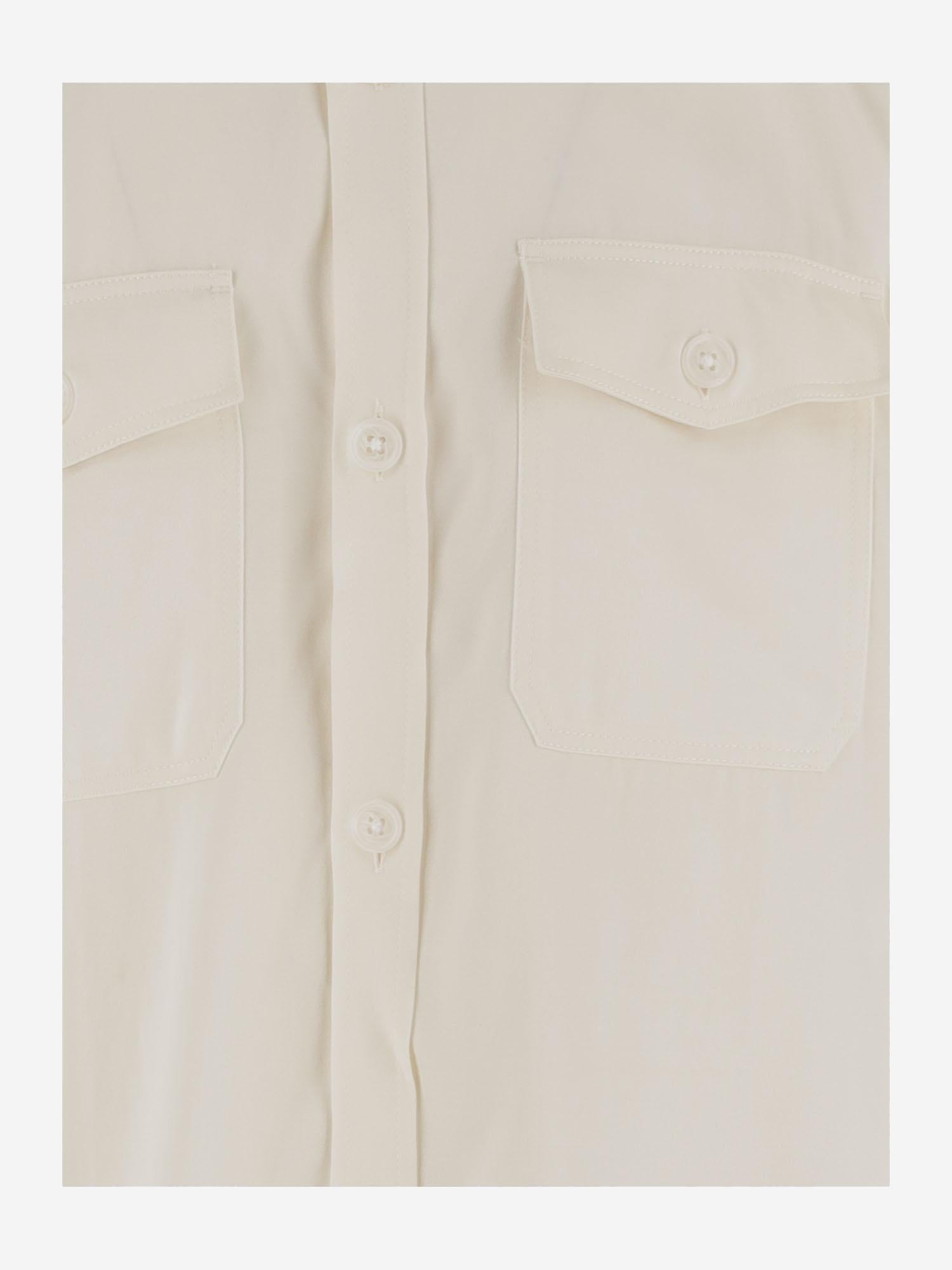 CAMICIA IN MISTO LANA E VISCOSA UJK224CU0001 185 AMI