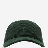 CAPPELLO DA BASEBALL IN VELLUTO DI COTONE CON LOGO I026890 39OXX CARHARTT WIP