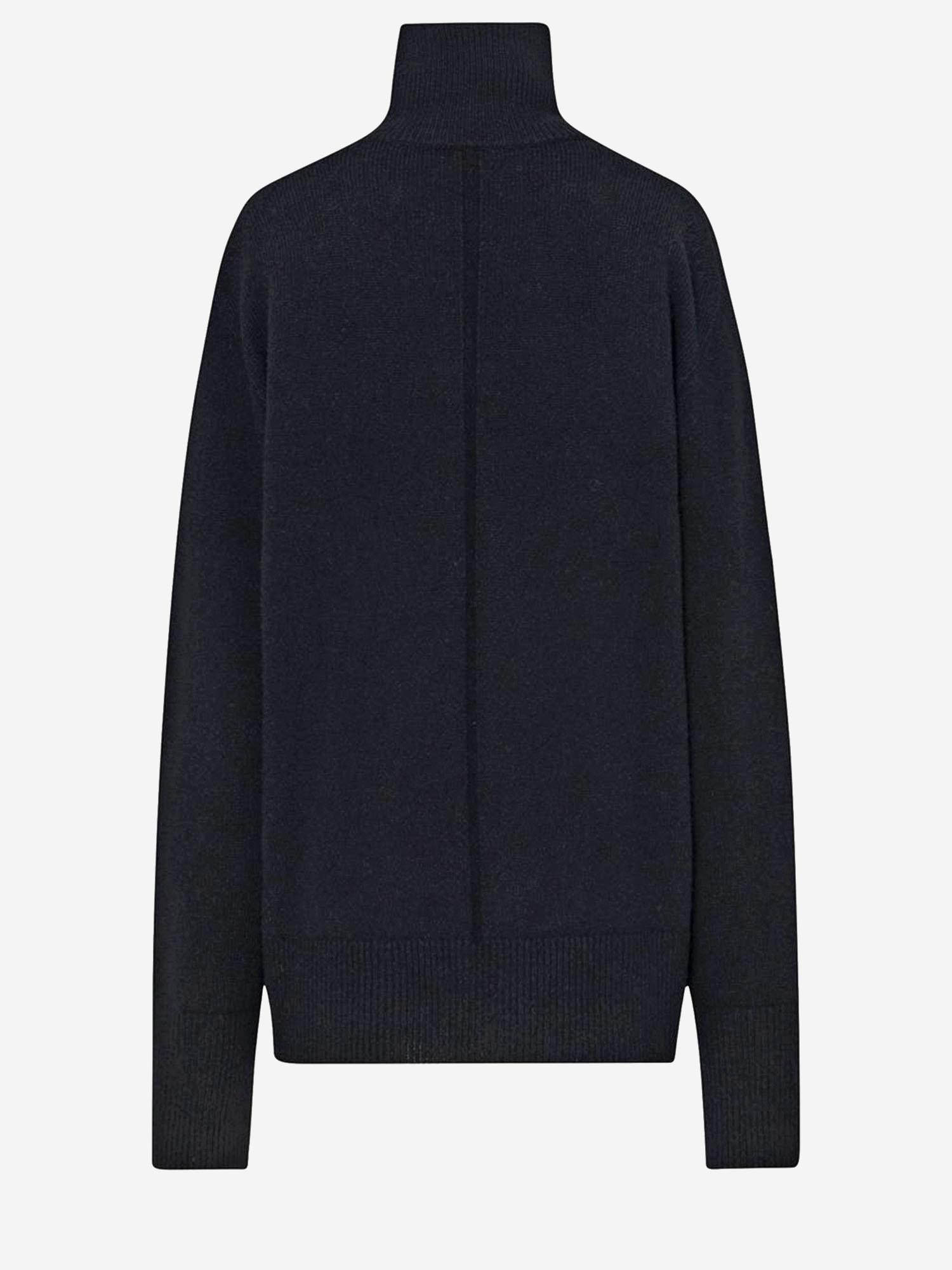 MAGLIONE STEPNY IN LANA E CASHMERE 5583Y184 BLK THE ROW