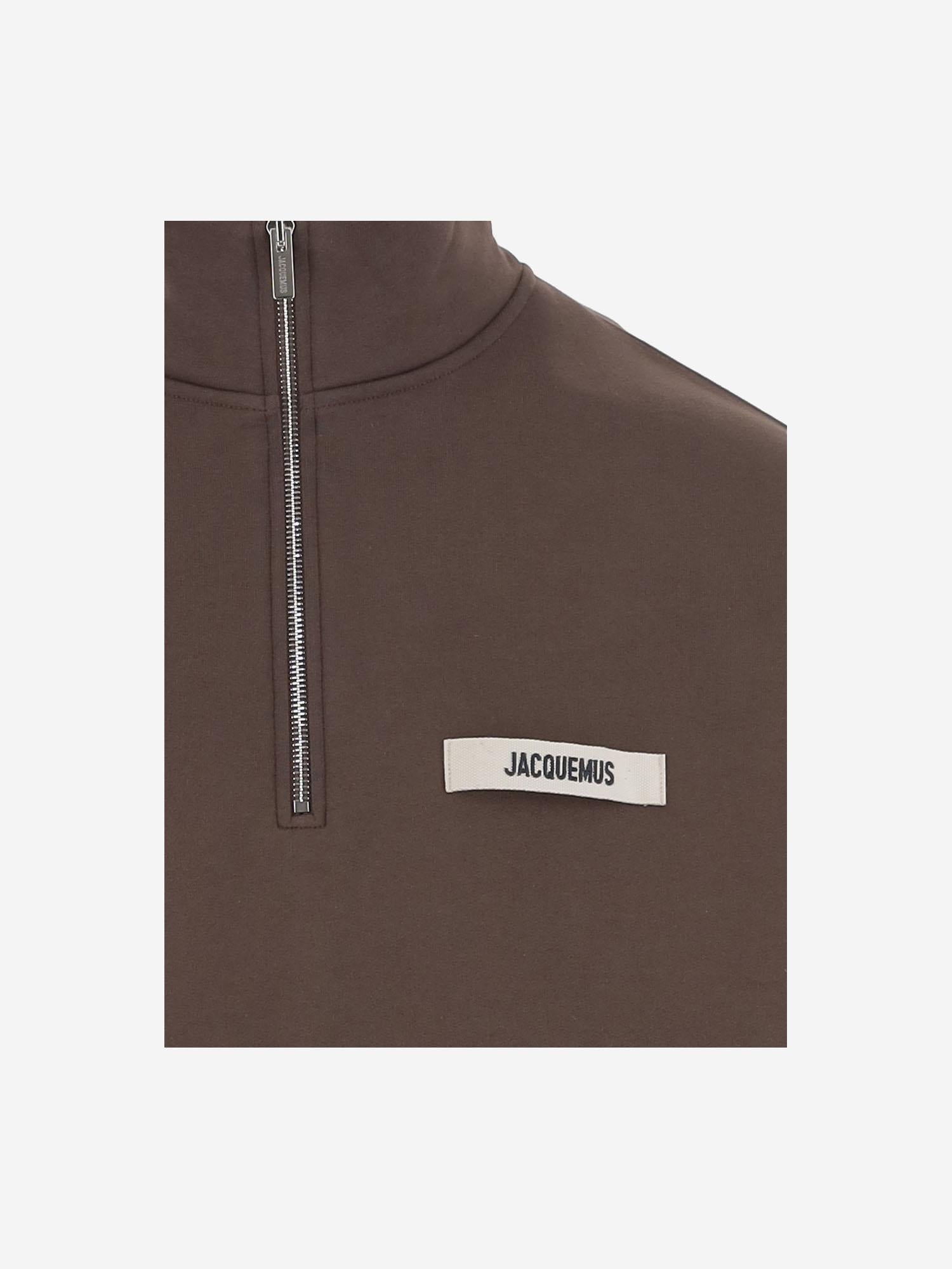 FELPA LA CROISIÈRE IN COTONE SSM00313AJ00174 881 JACQUEMUS