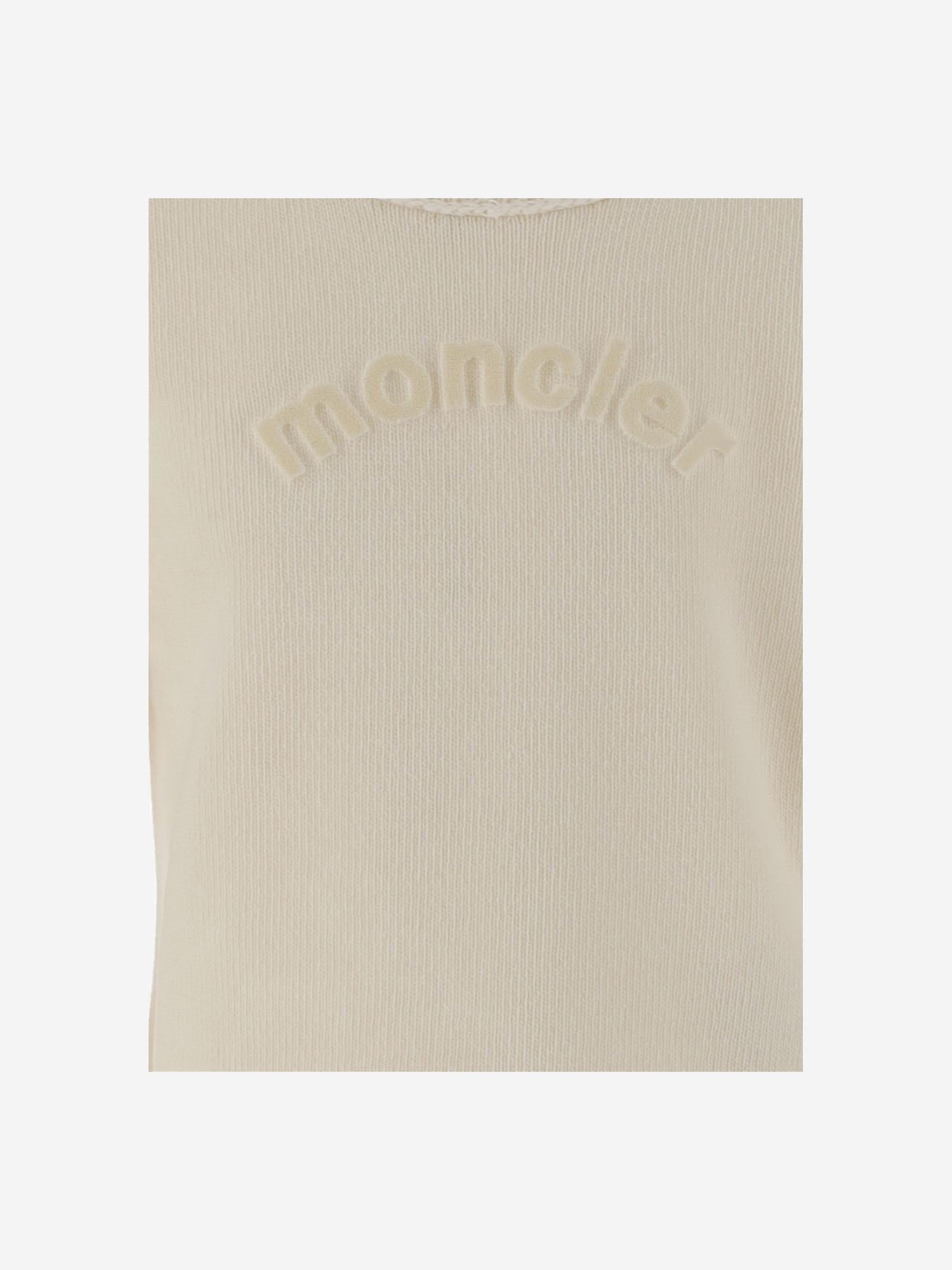 mAGLIA CON LOGO 9C00002M1241 034 MONCLER ENFANTS