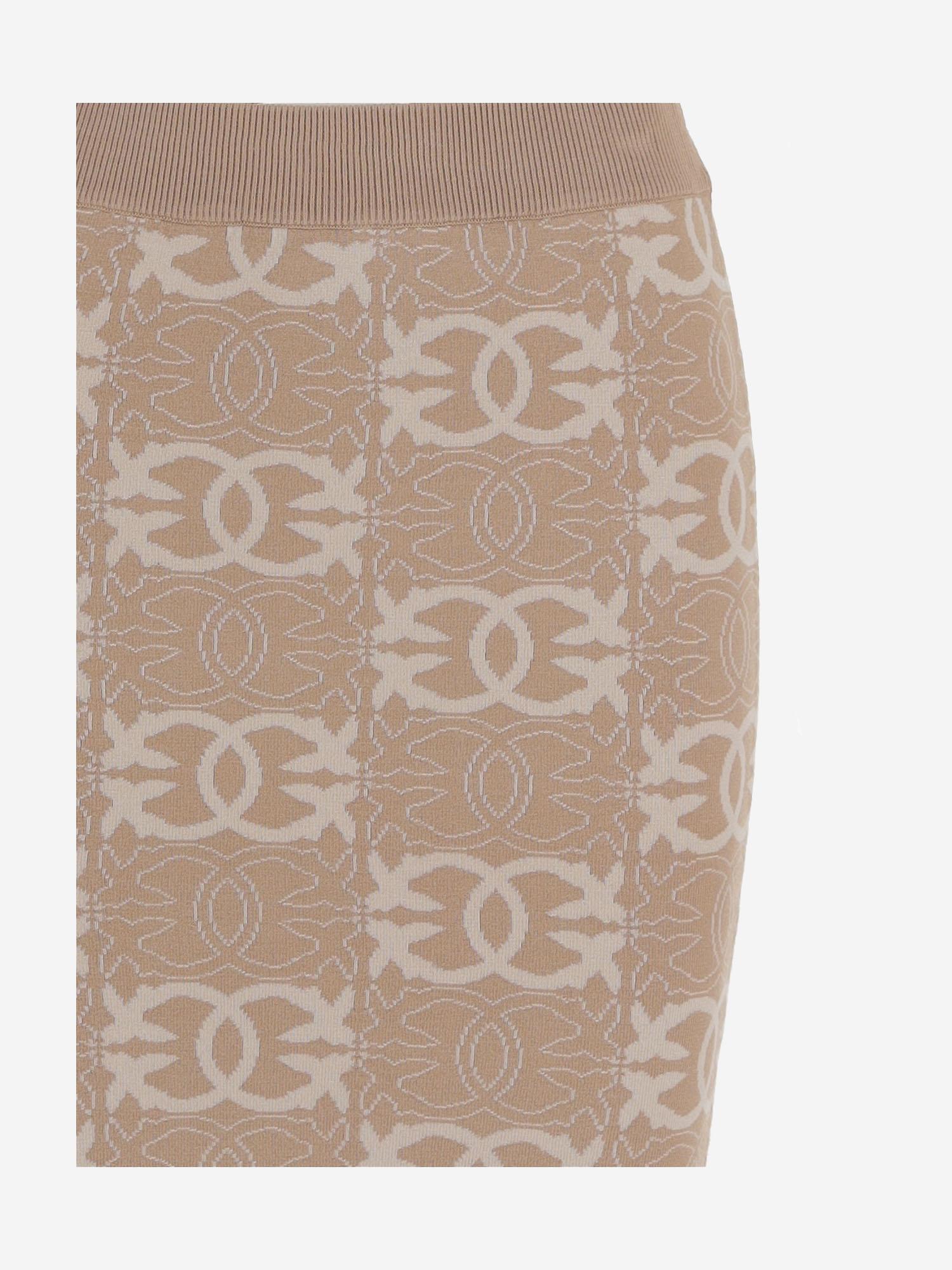 GONNA LOVE BIRDS IN MISTO VISCOSA 106040 A2YDC4Z PINKO
