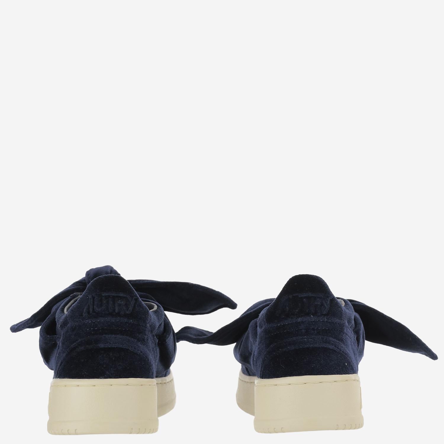 SNEAKERS MEDALIST LOW VELVET BOW AULWVF03 SPACE AUTRY