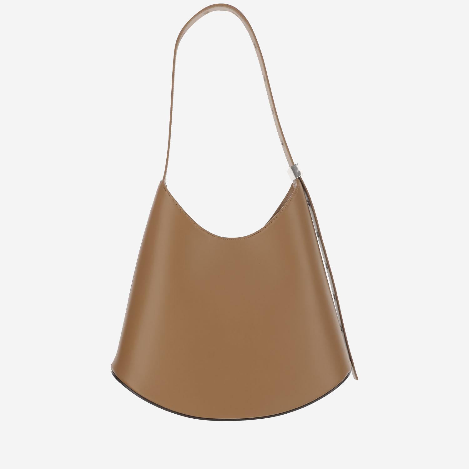 BORSA A SPALLA ELDORADO MEDIA IN PELLE J08ZH0061 P8354226 JIL SANDER