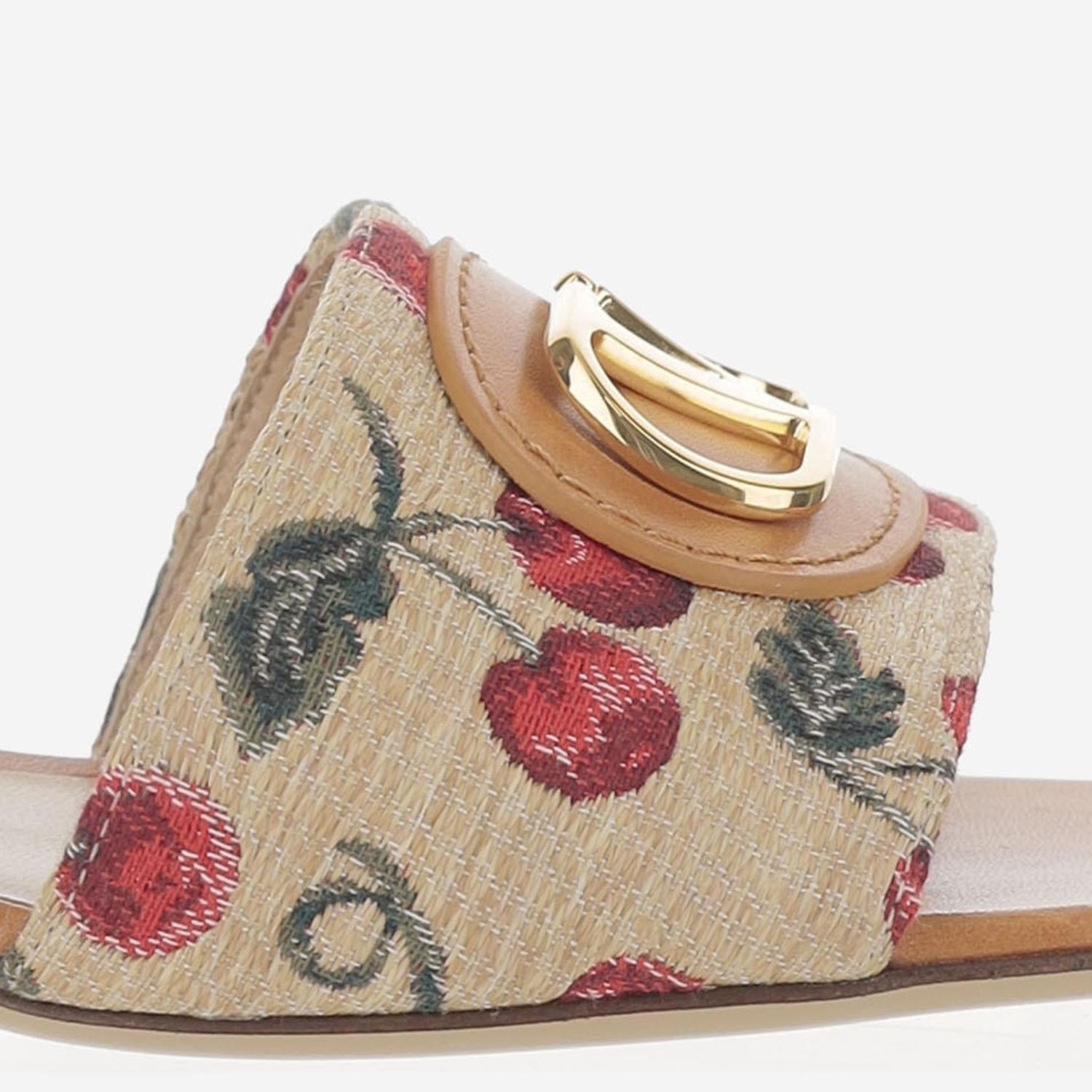 SLIDES VLOGO SIGNATURE CON MOTIVO CHERRYFIC 6W0S0LT0NNX 32H VALENTINO GARAVANI